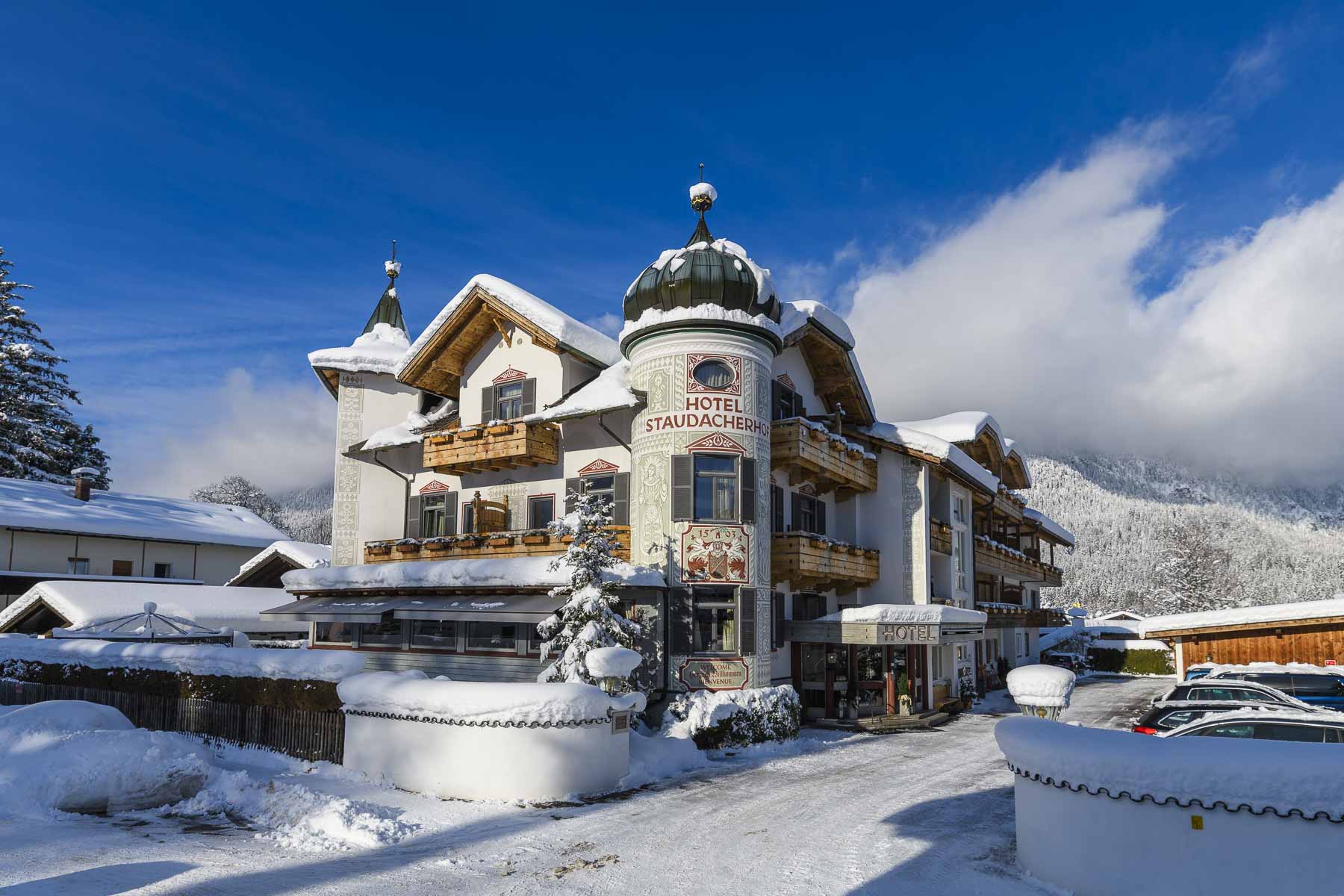 Hotel Staudacherhof, Garmisch-Partenkirchen.
