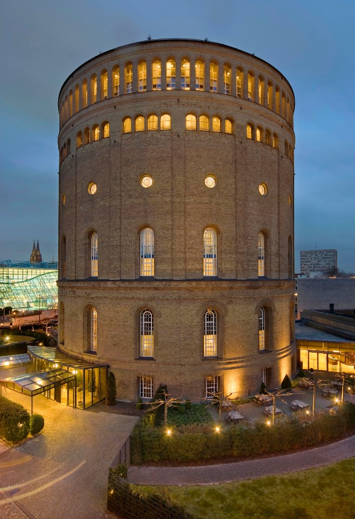 Hotel im ehemaligen Wasserturm der Stadt Köln.