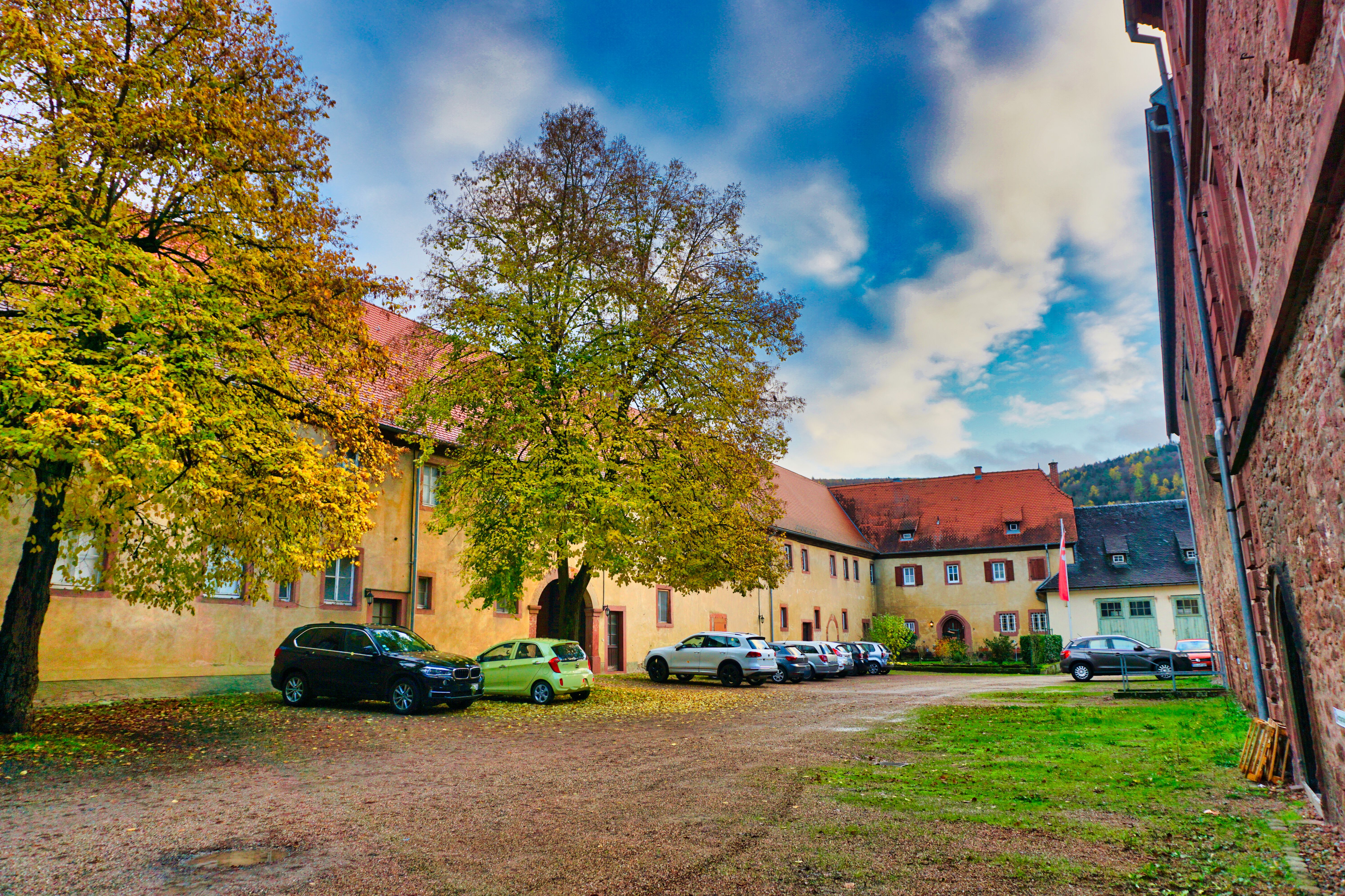 Impressionen der ehemaligen Benediktiner-Abtei, Amorbach.
