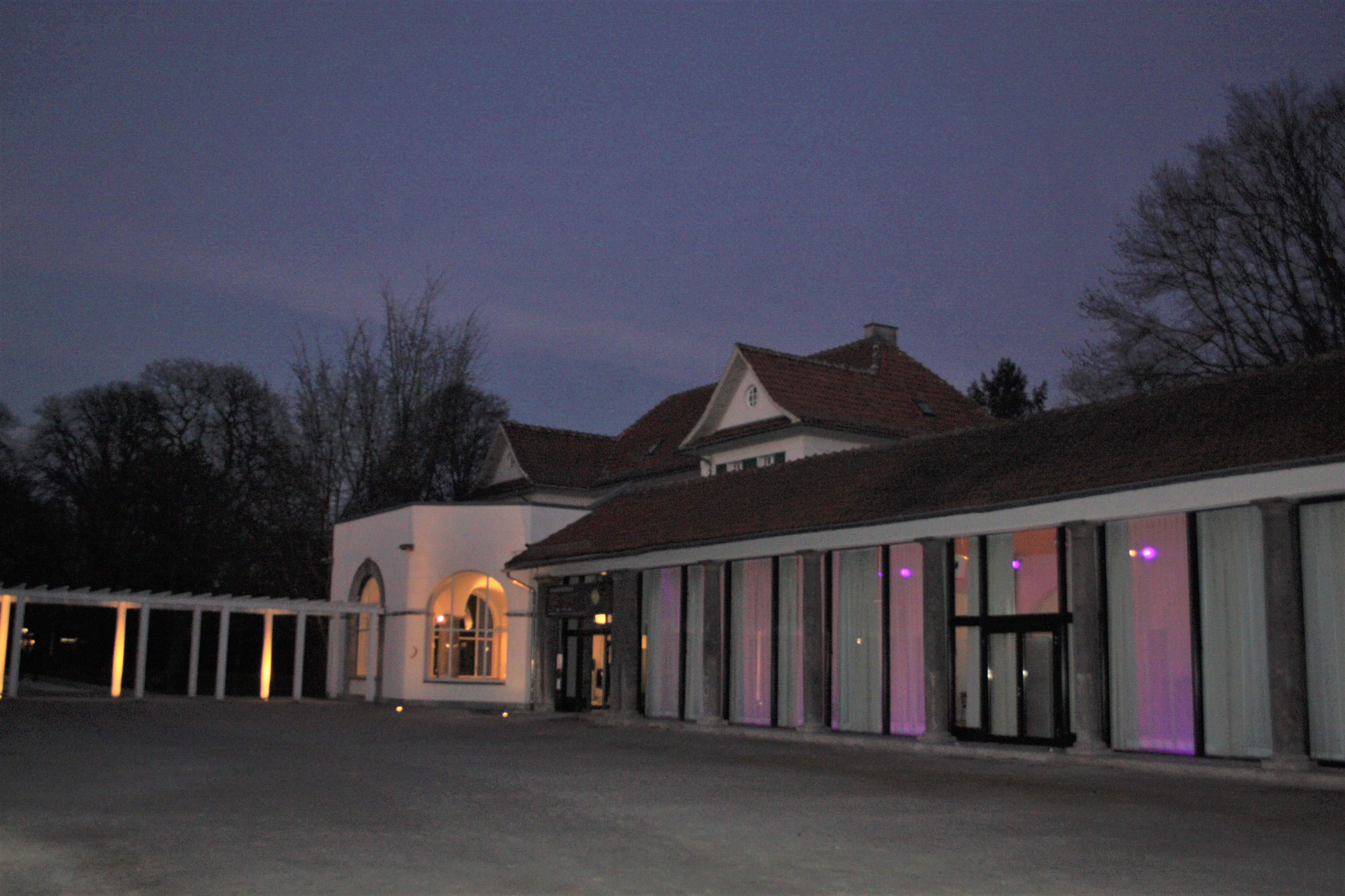 Impressionen Bad Nauheim bei Nacht.
