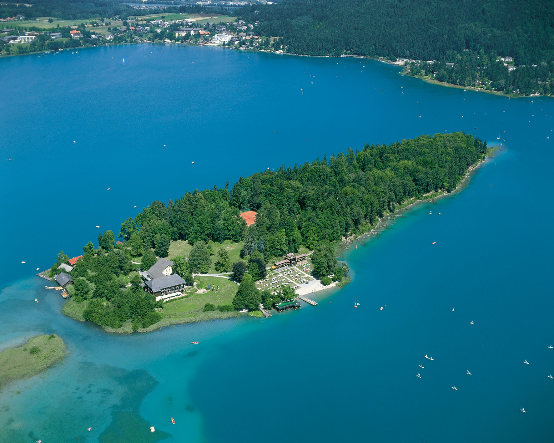 Inselhotel Faakersee, Faak am See.
