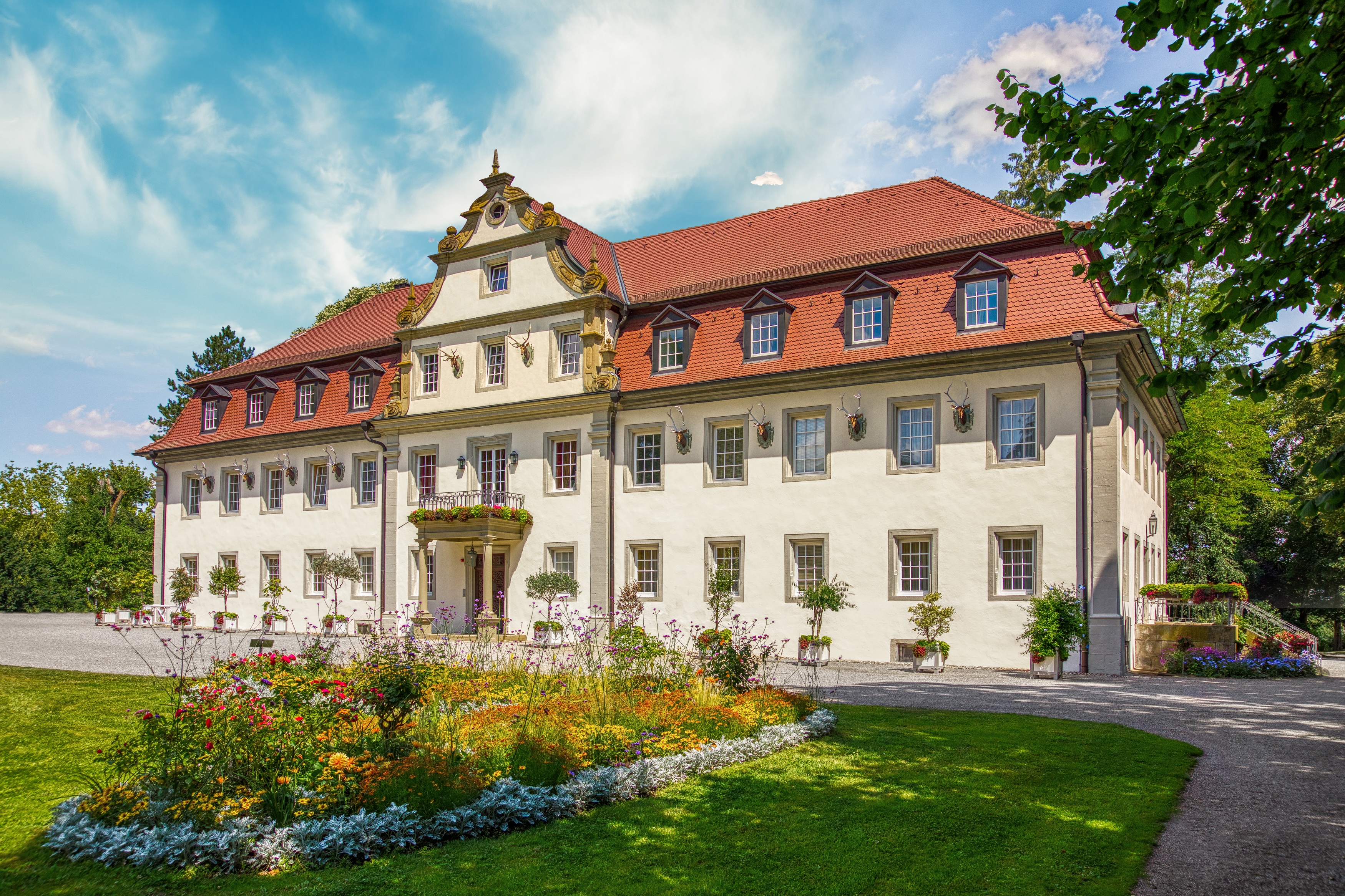 Jagdschloss Schlosshotel Friedrichsruhe, Zweiflingen.
