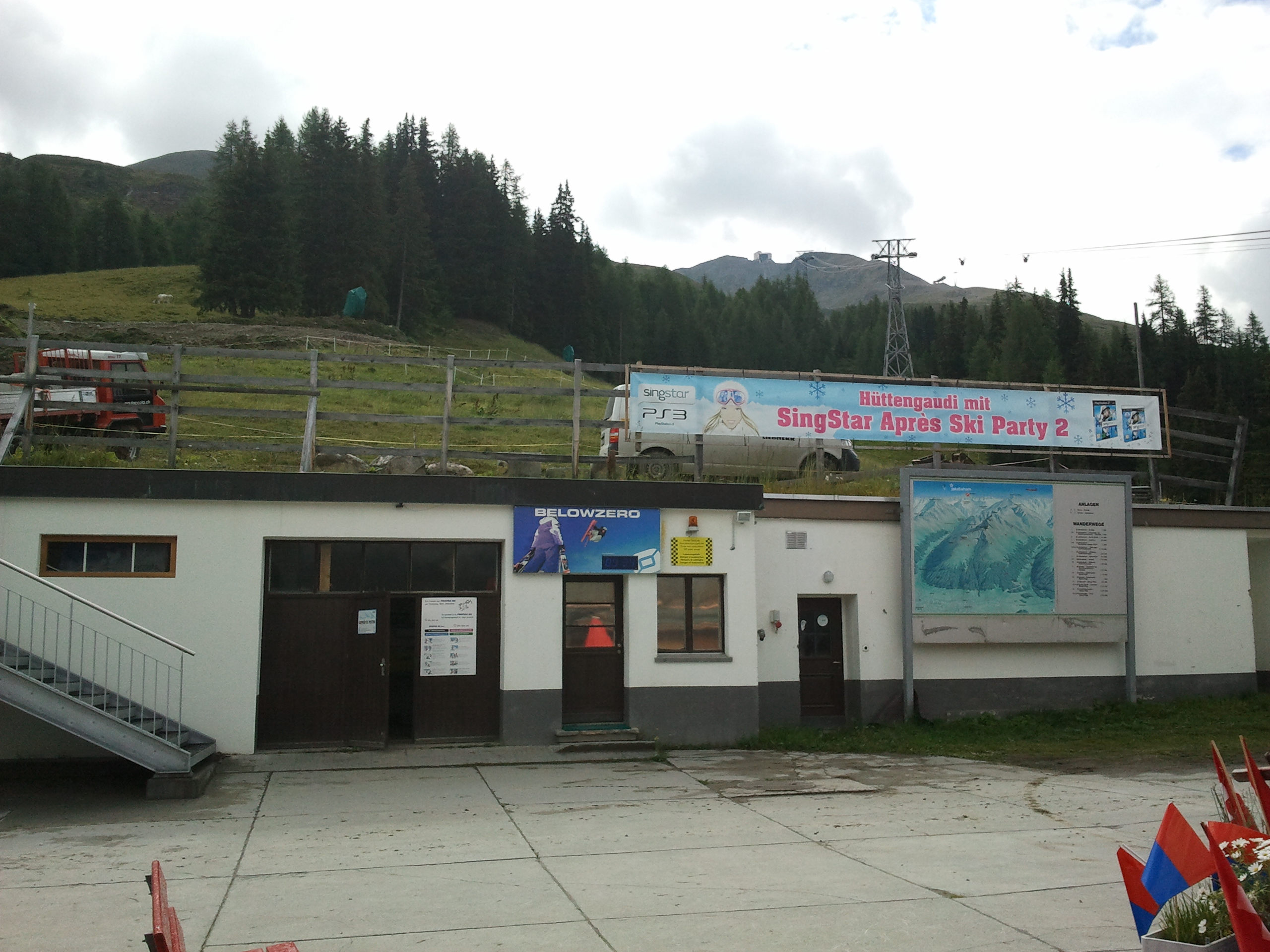 Jakobshorn Mittelstation.