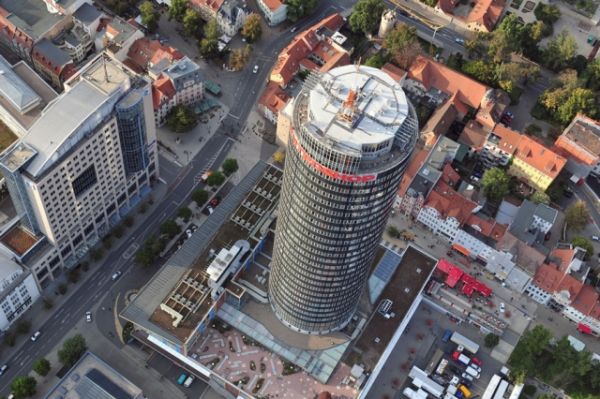 SCALA Turm Hotel Restaurant, Jena.
