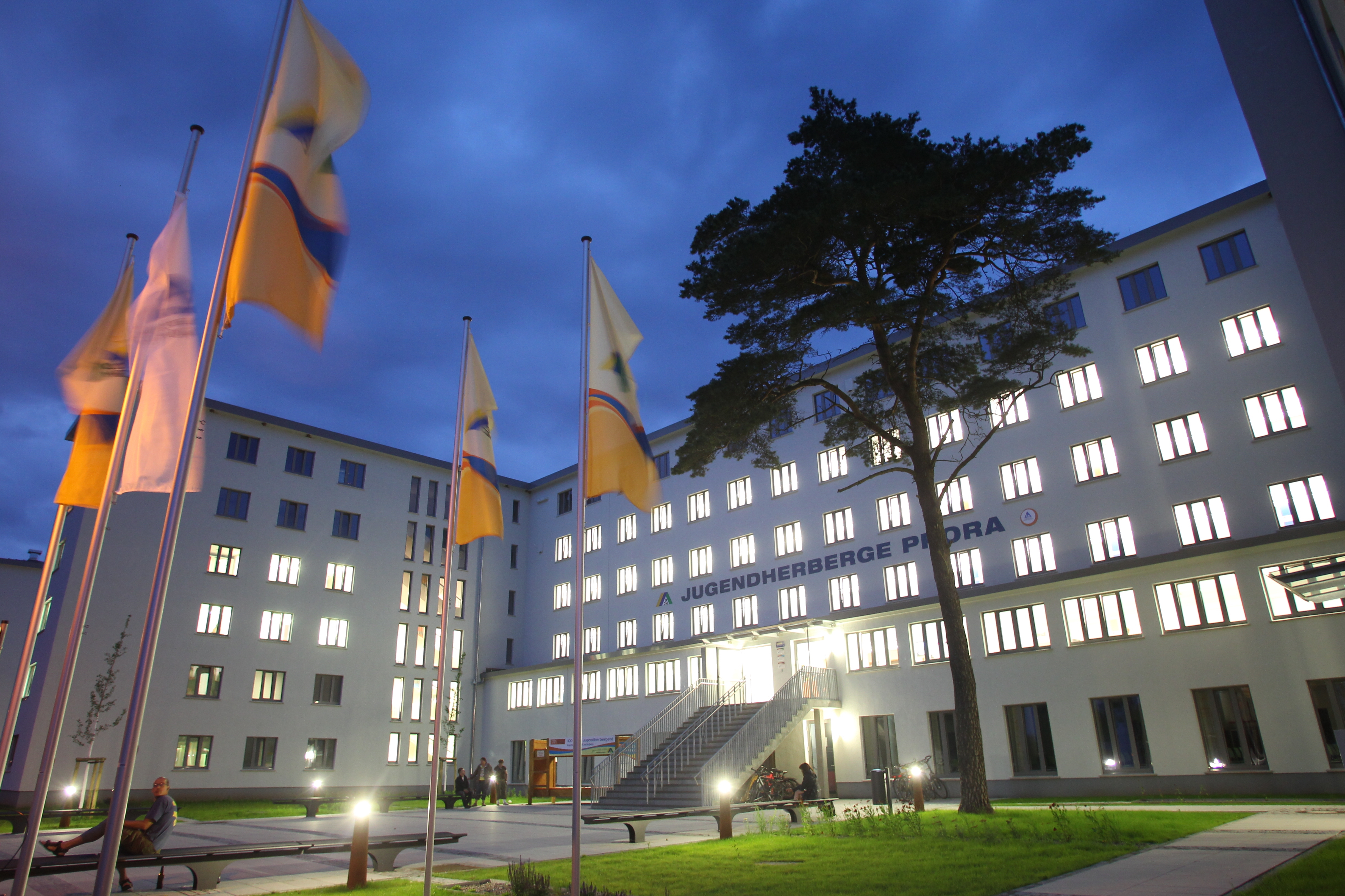 DJH-Jugendherberge Prora, Ostseebad Binz auf Rügen.
