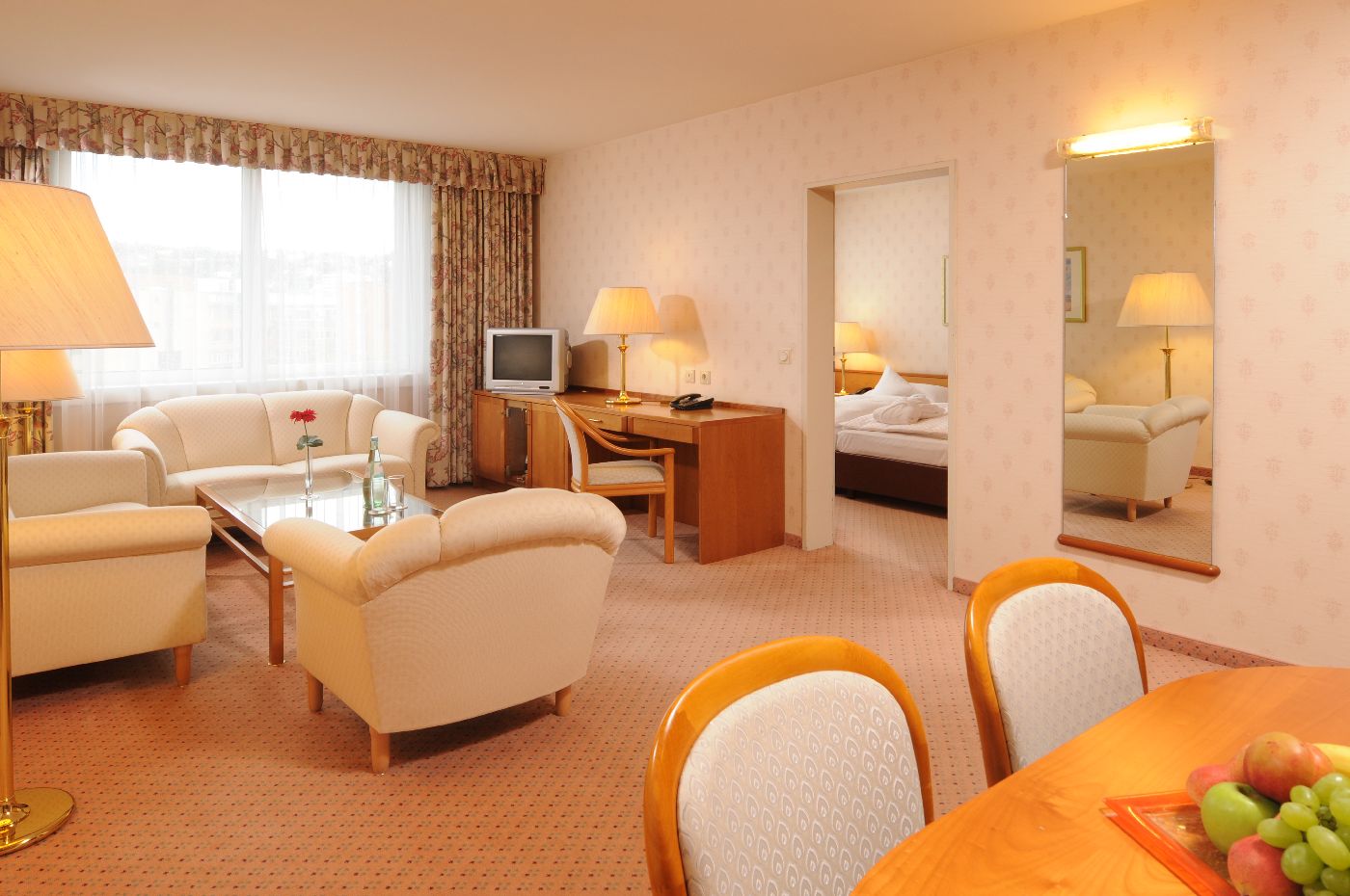 Junior-Suite im Maritim Hotel Stuttgart.
