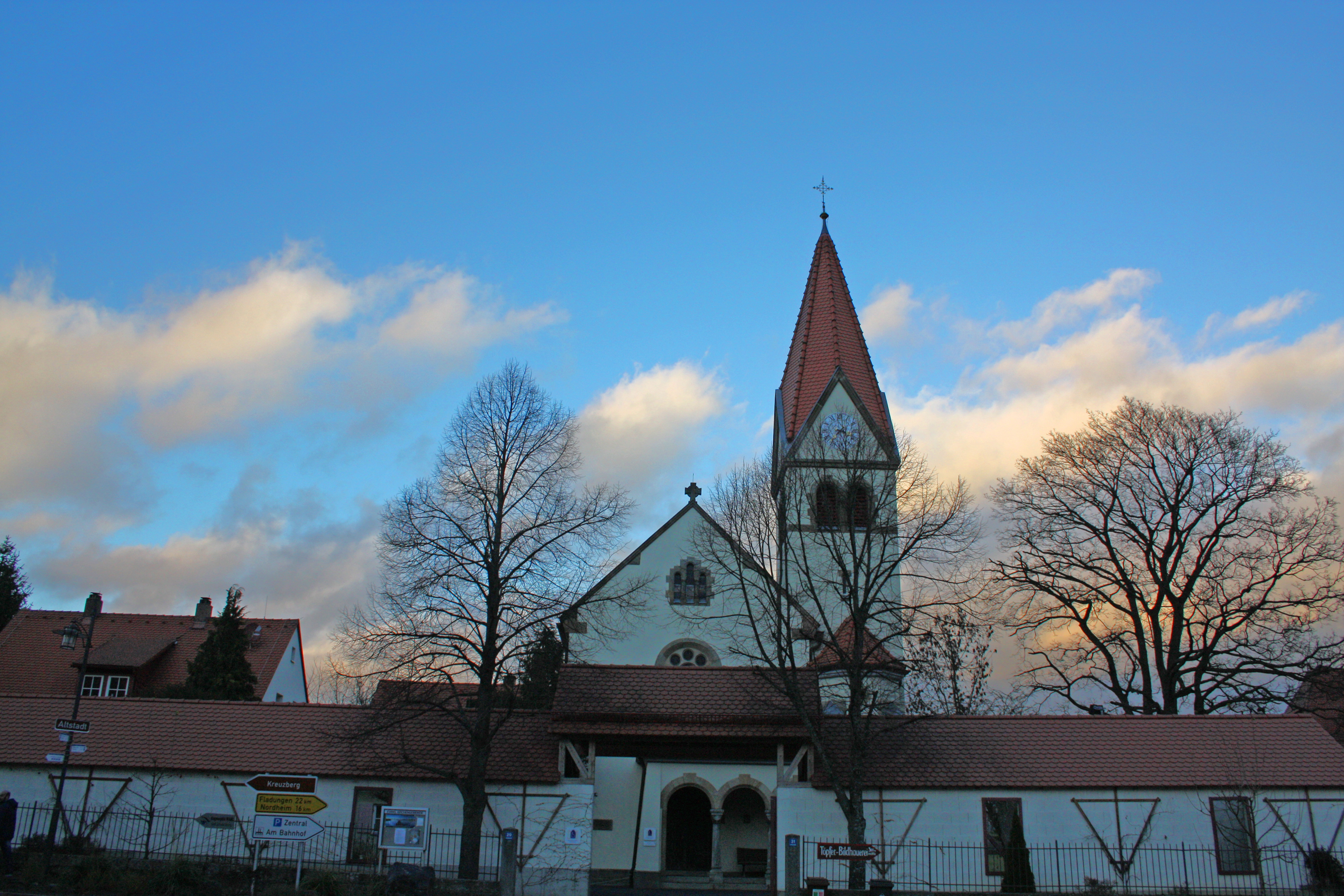 Evangelisch-Lutherische Pfarrkirche, Bischofsheim an der Rhön.
