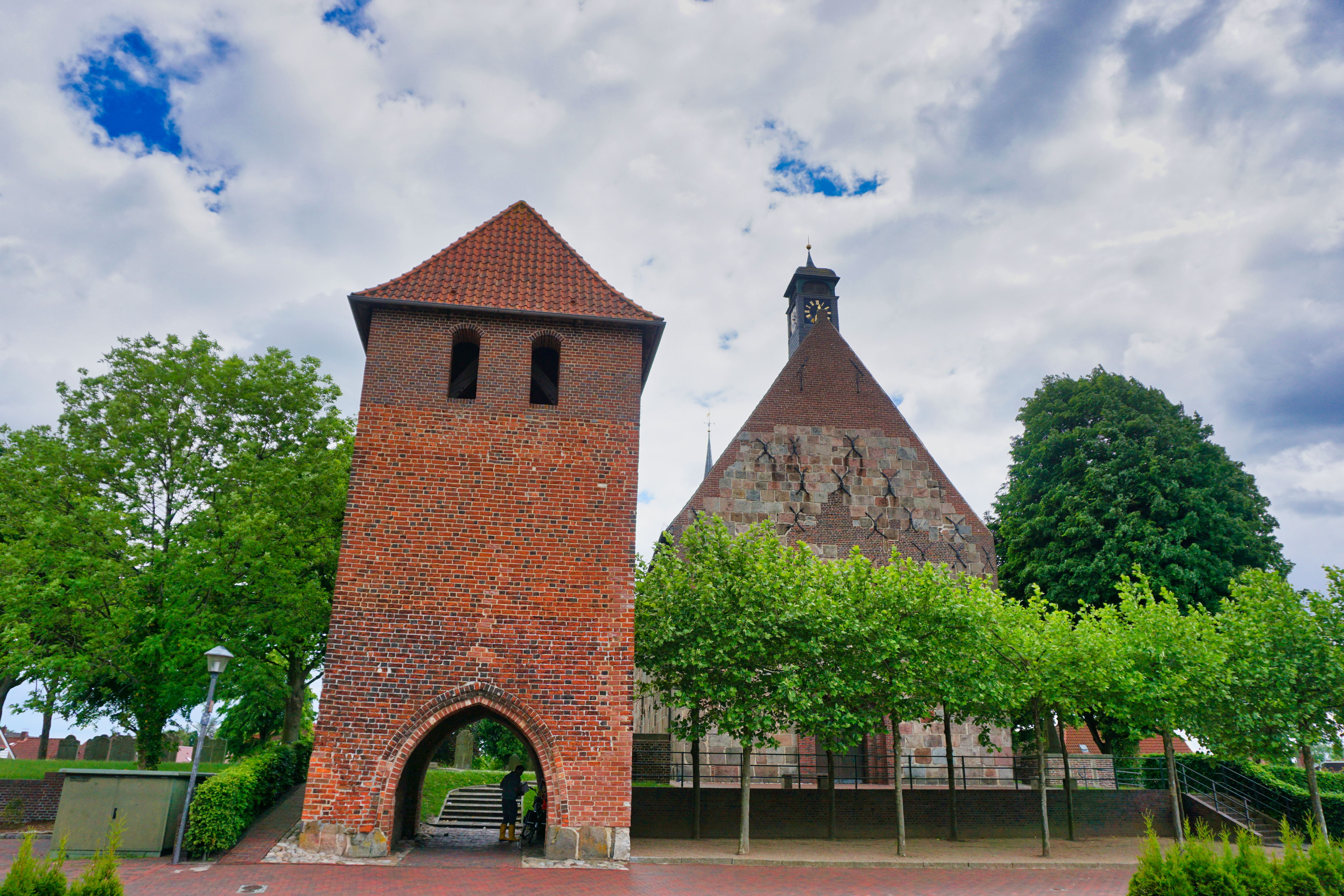 St. Cosmas und Damian Kirche, Bockhorn.

