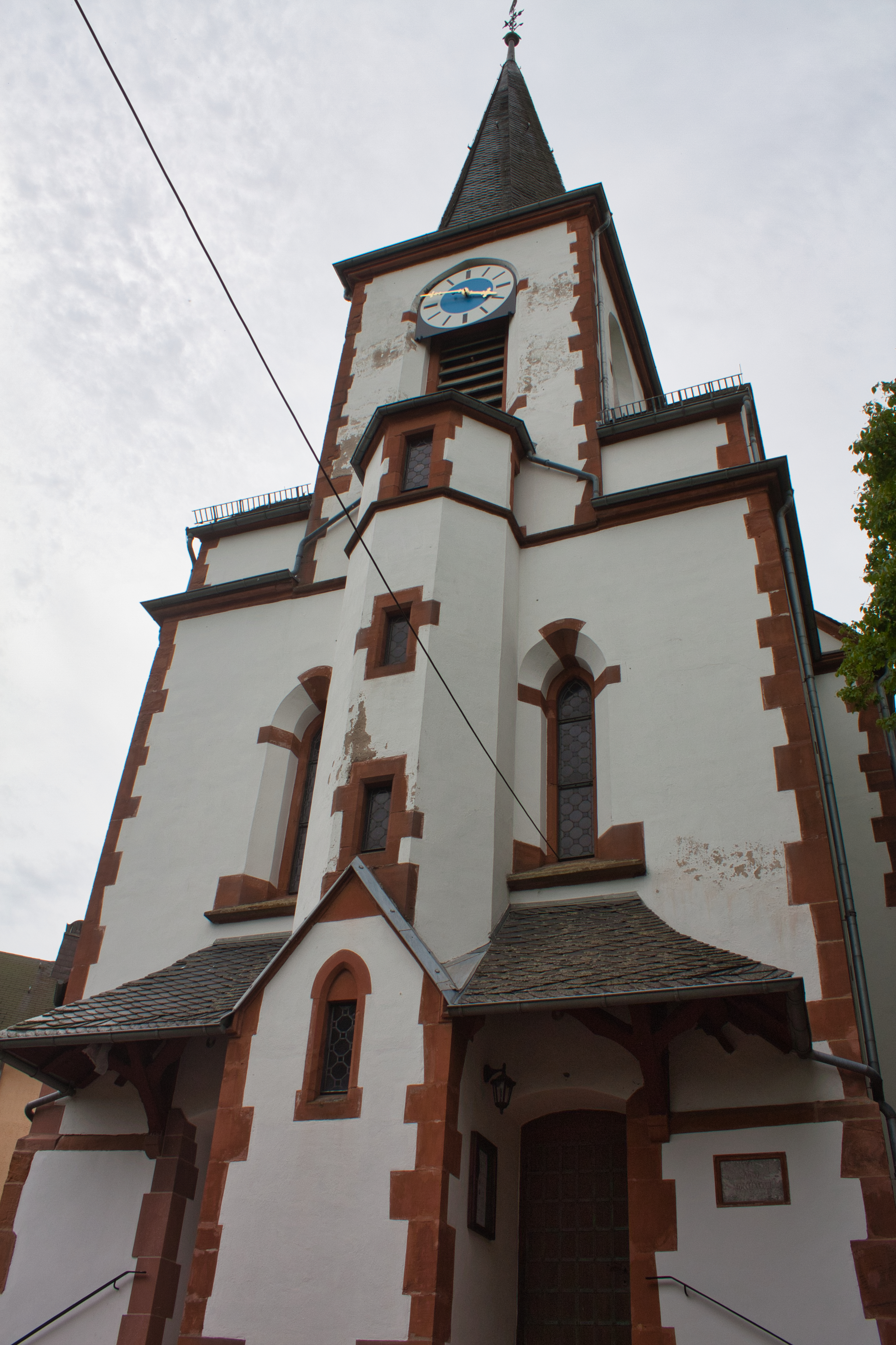 Evangelische Kirche in Hirschberg (Rhein-Lahn-Kreis).
