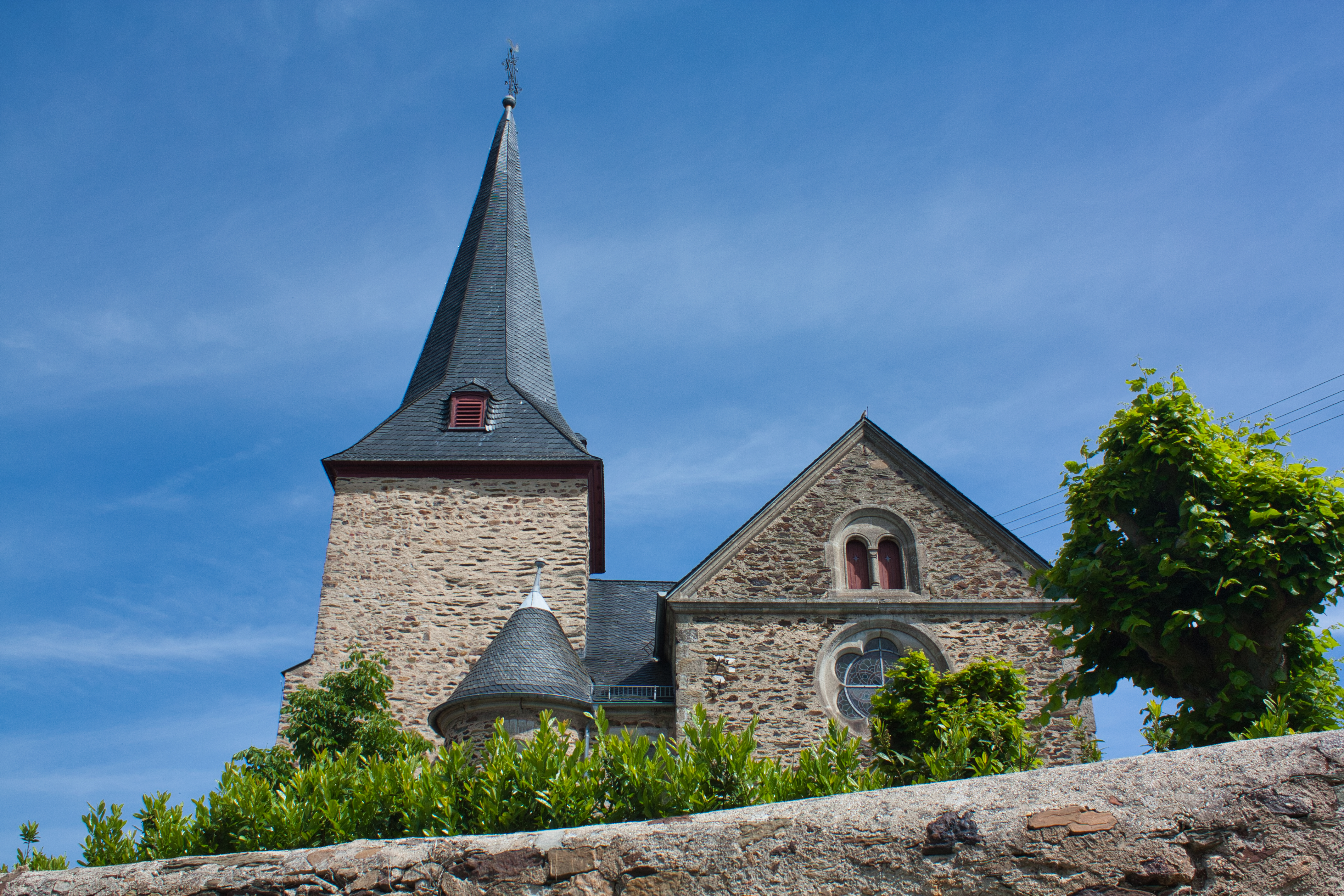 Evangelische Kirche in Schönborn.
