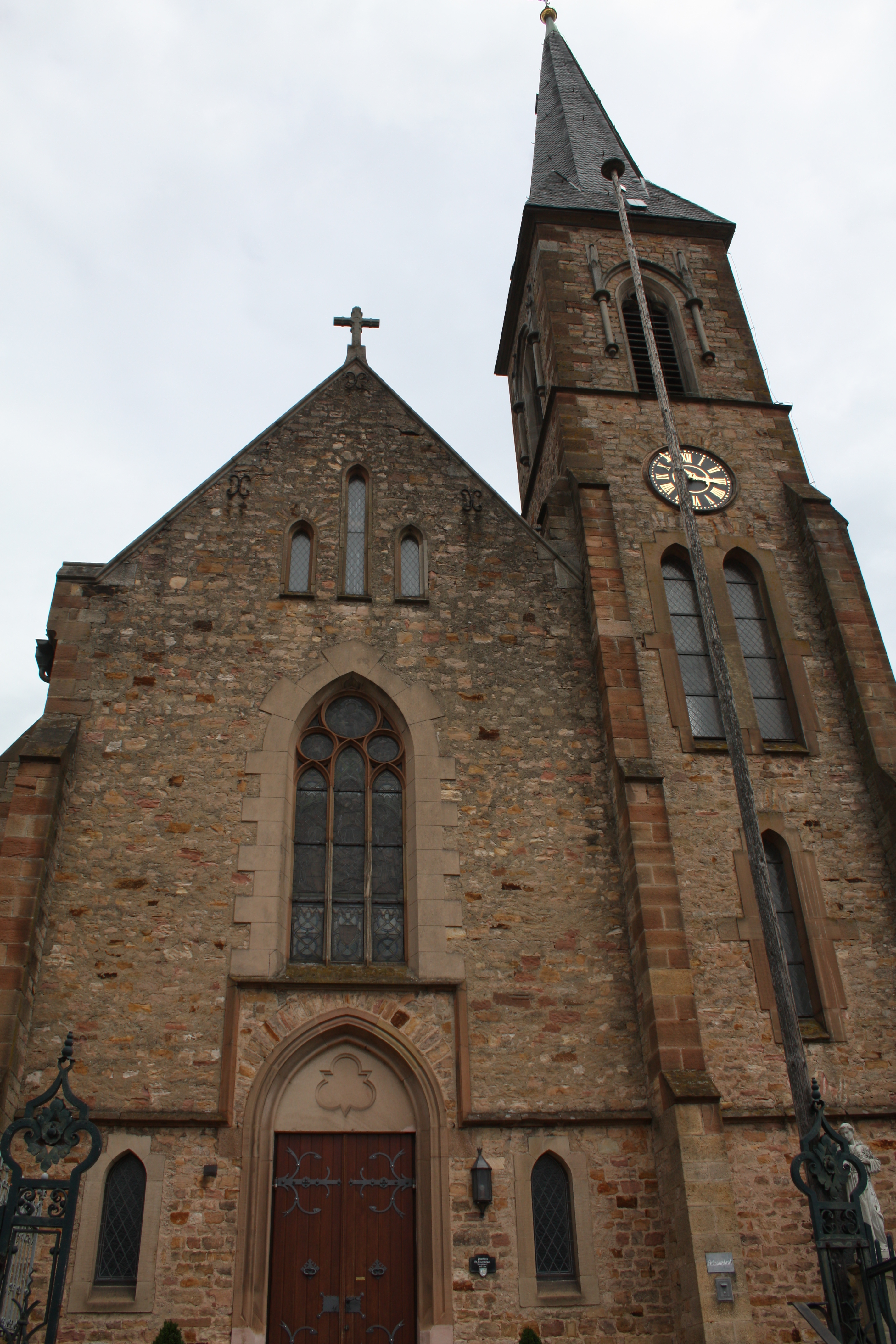 Pfarrkirche St Laurentius Bad Soden.
