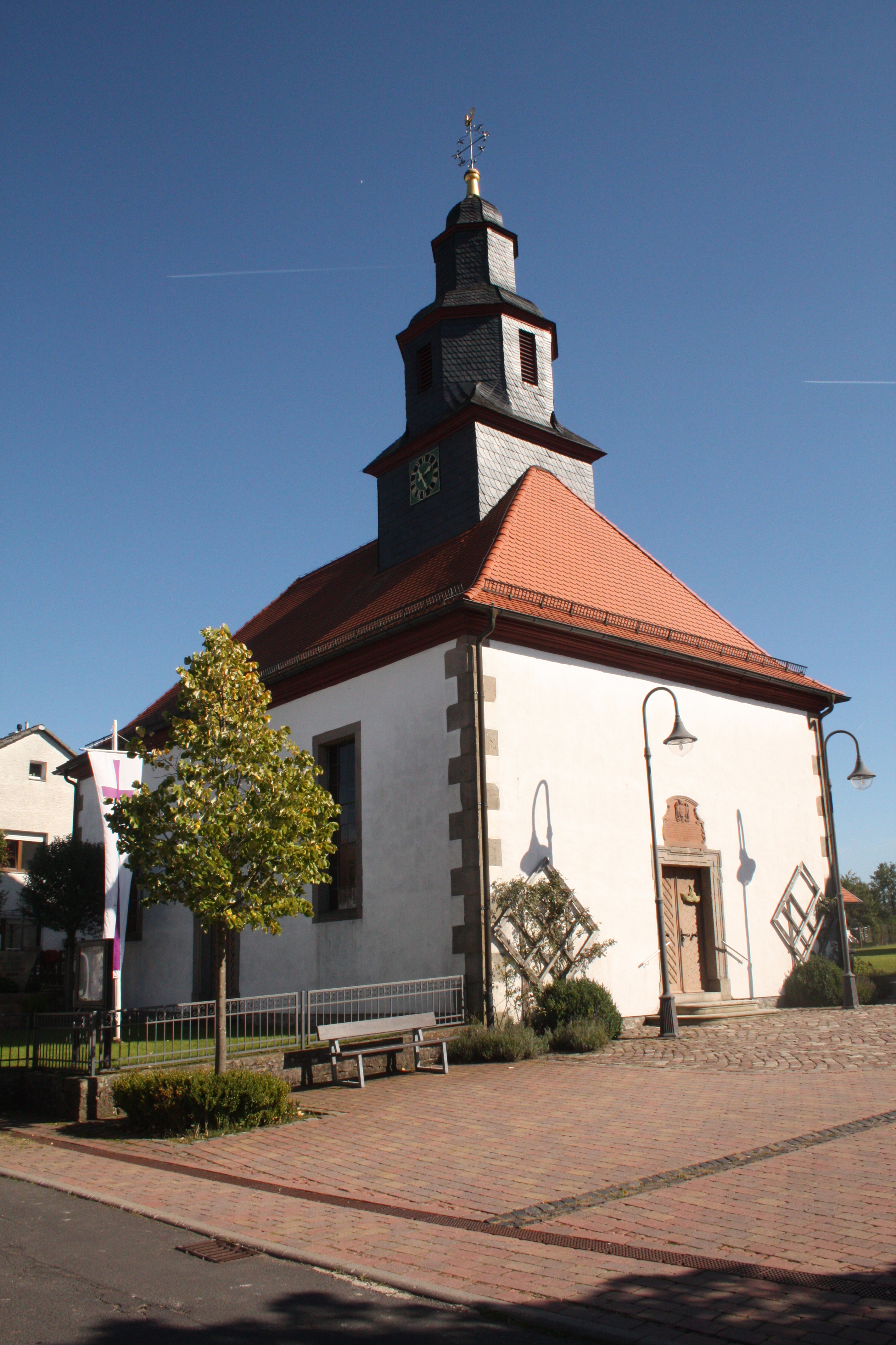 Die evangelische Kirche von Wittgenborn.