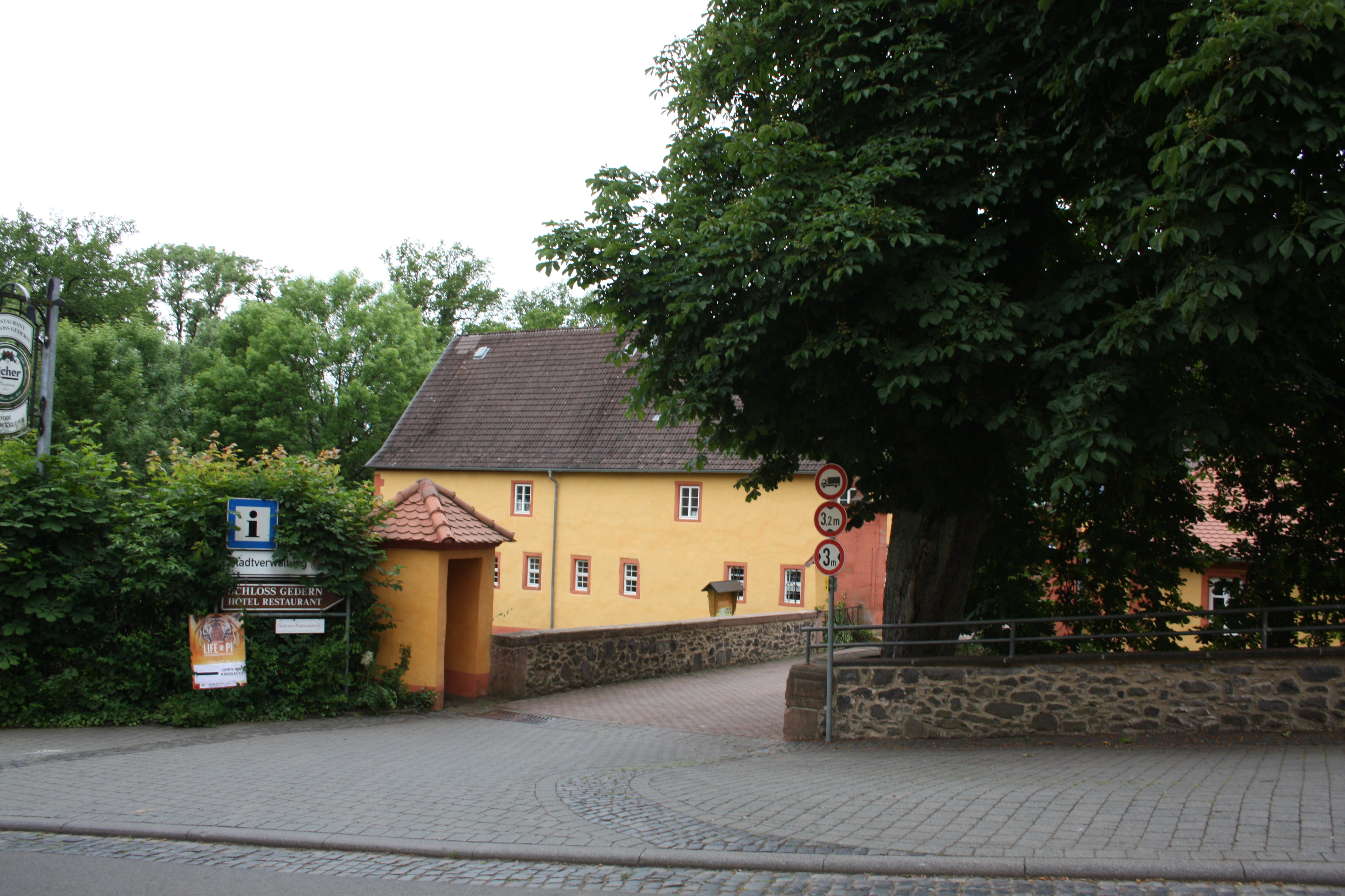 Kleines Torhaus vom Schloss Gedern.
