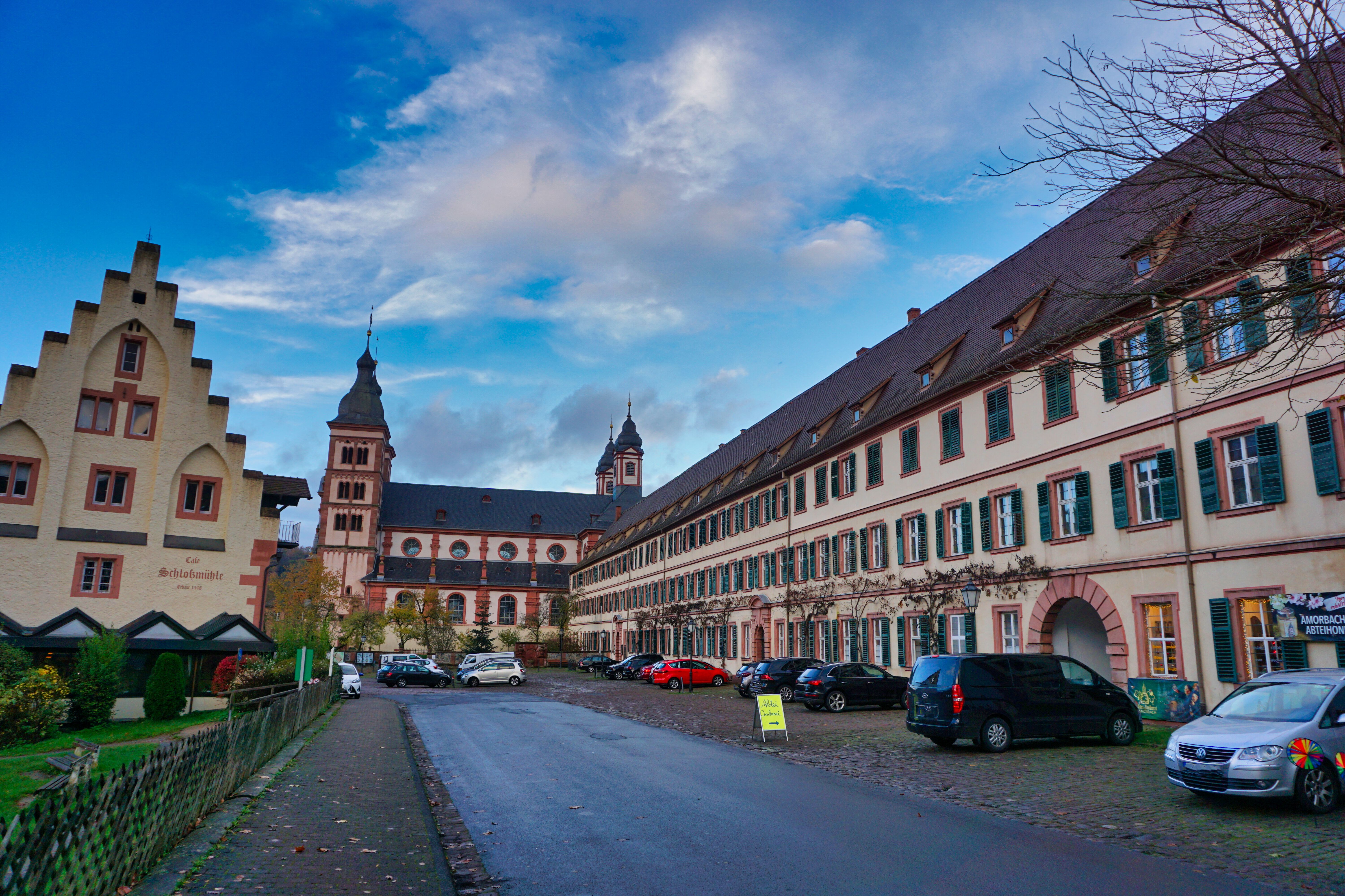 Impressionen der ehemaligen Benediktiner-Abtei, Amorbach.
