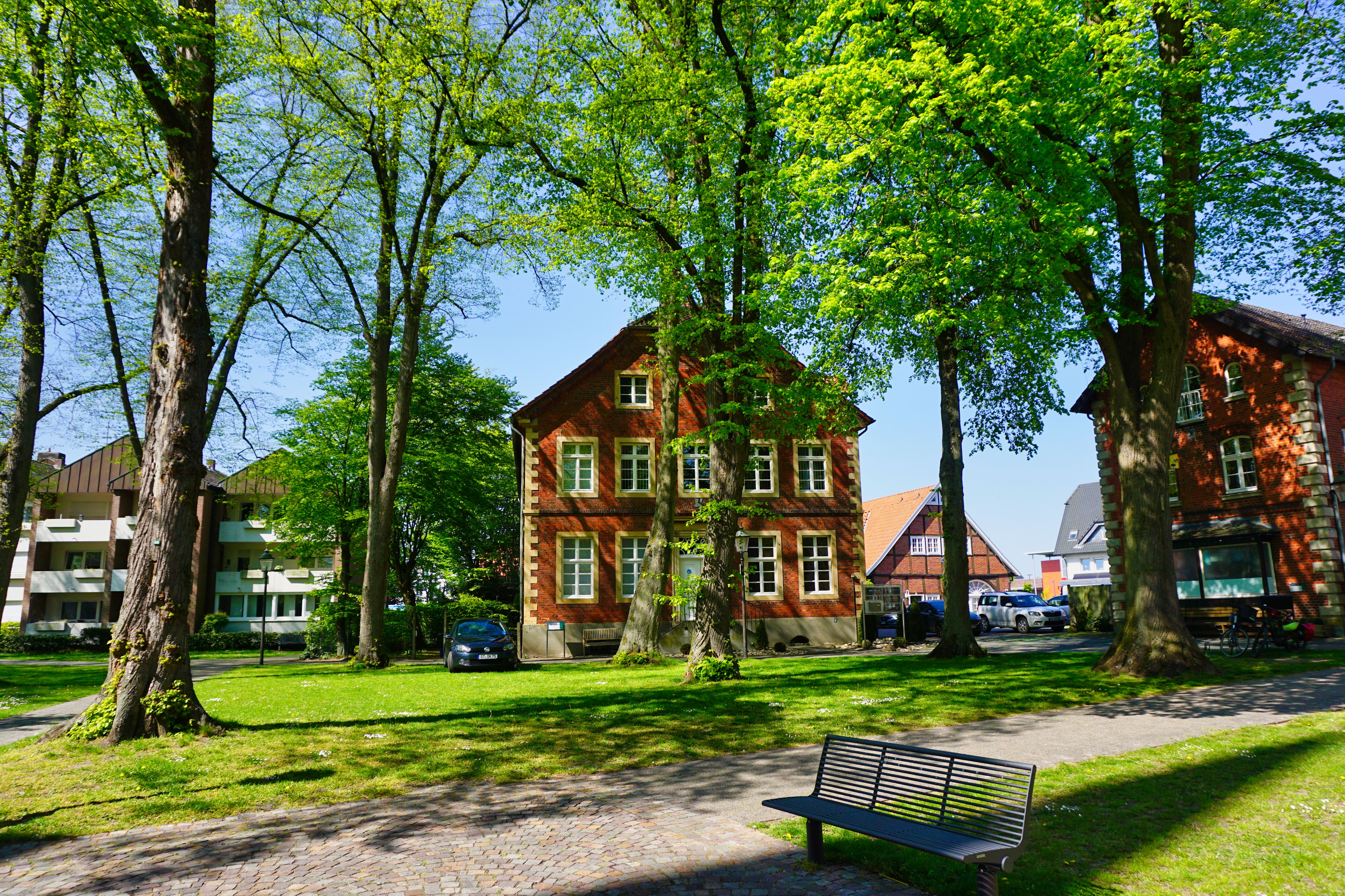 Gelände der ehemaligen Klosteranlage Clarholz, Herzebrock-Clarholz.

