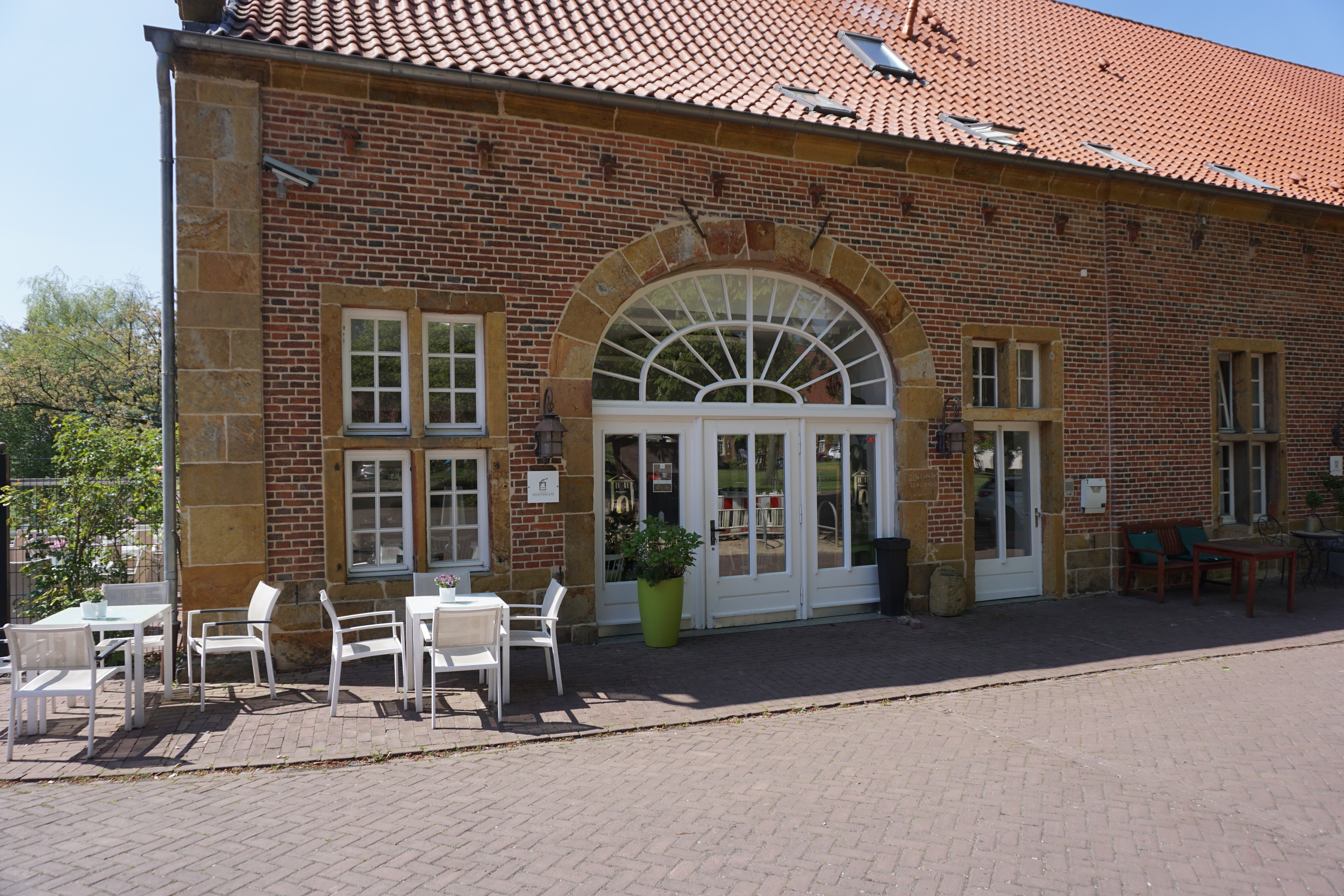 Klostercafé Marienfeld, Harsewinkel.
