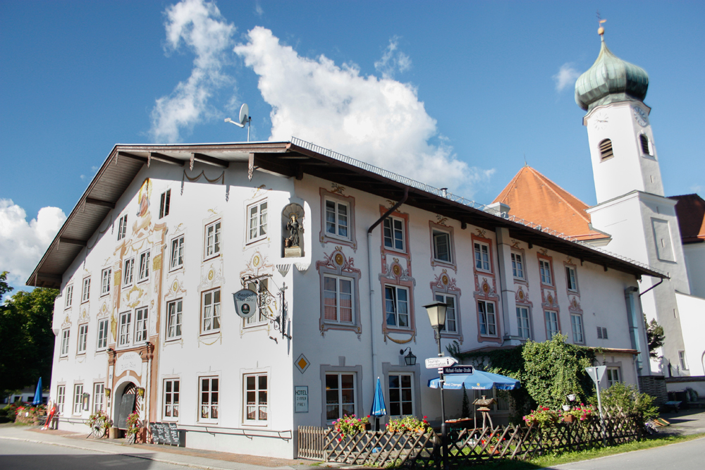 Landgasthof Alter Wirt, Eschenlohe.
