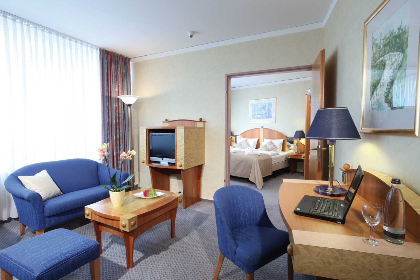 Suite im Lindner Hotel Cottbus.