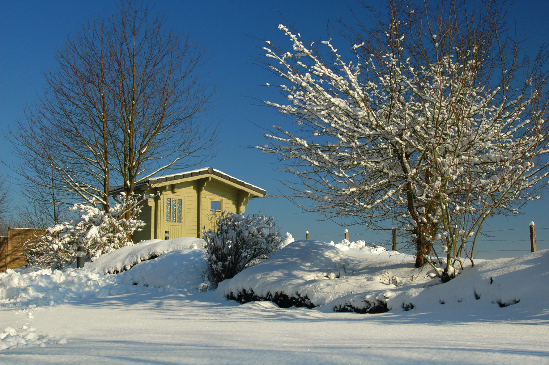 Aussensauna des Lindner Sport & Aktiv Hotel Kranichhöhe.