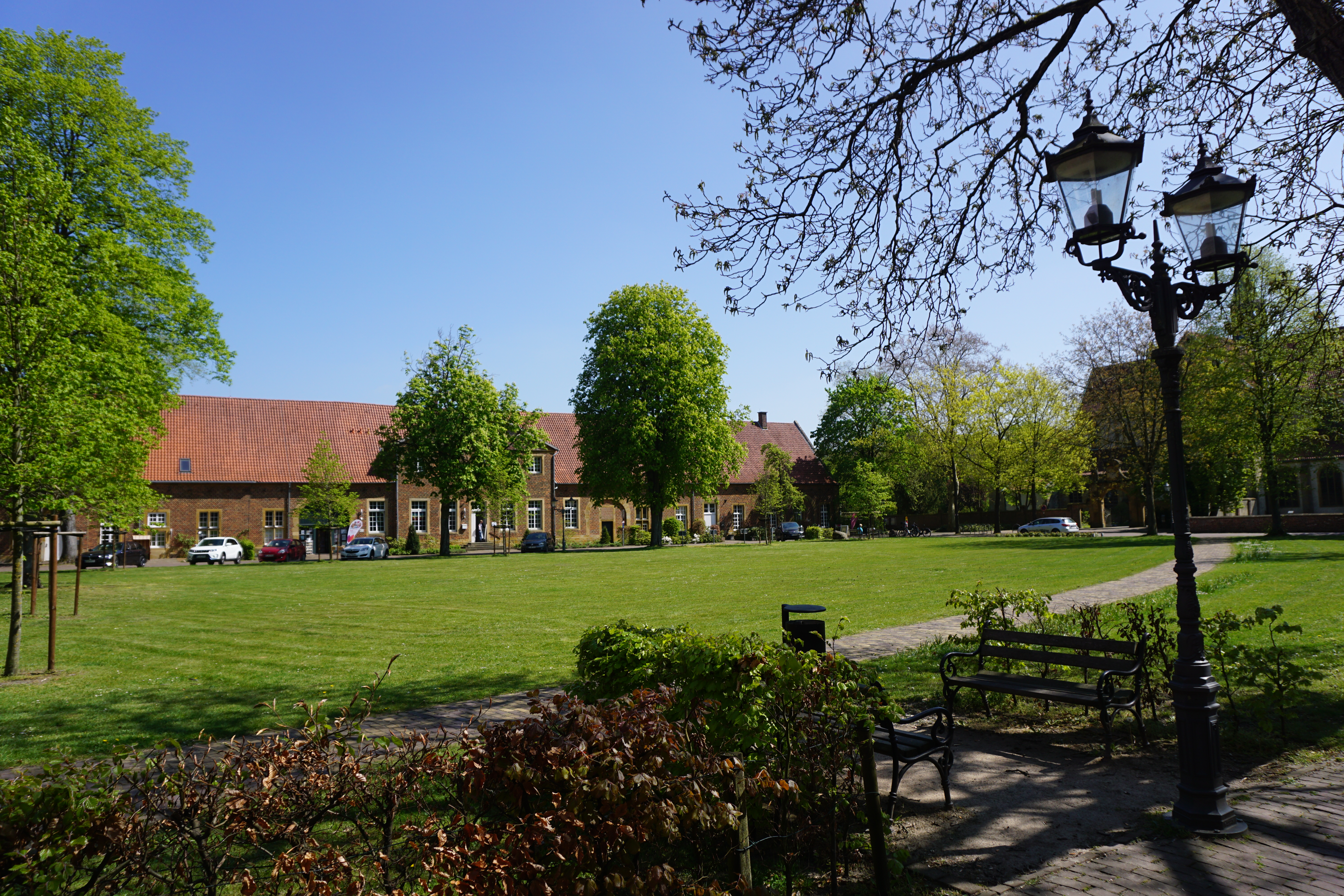 Parkanlage Kloster Marienfeld, Harsewinkel.
