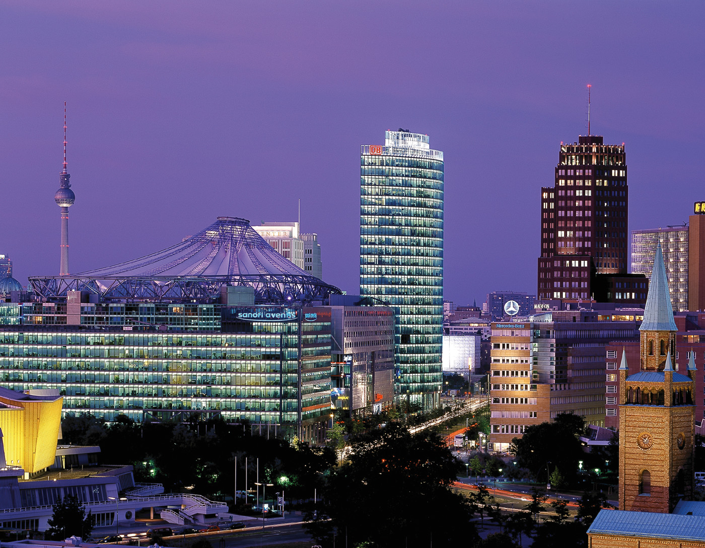 Aussicht der Präsidentensuite im Maritim Hotel Berlin.
