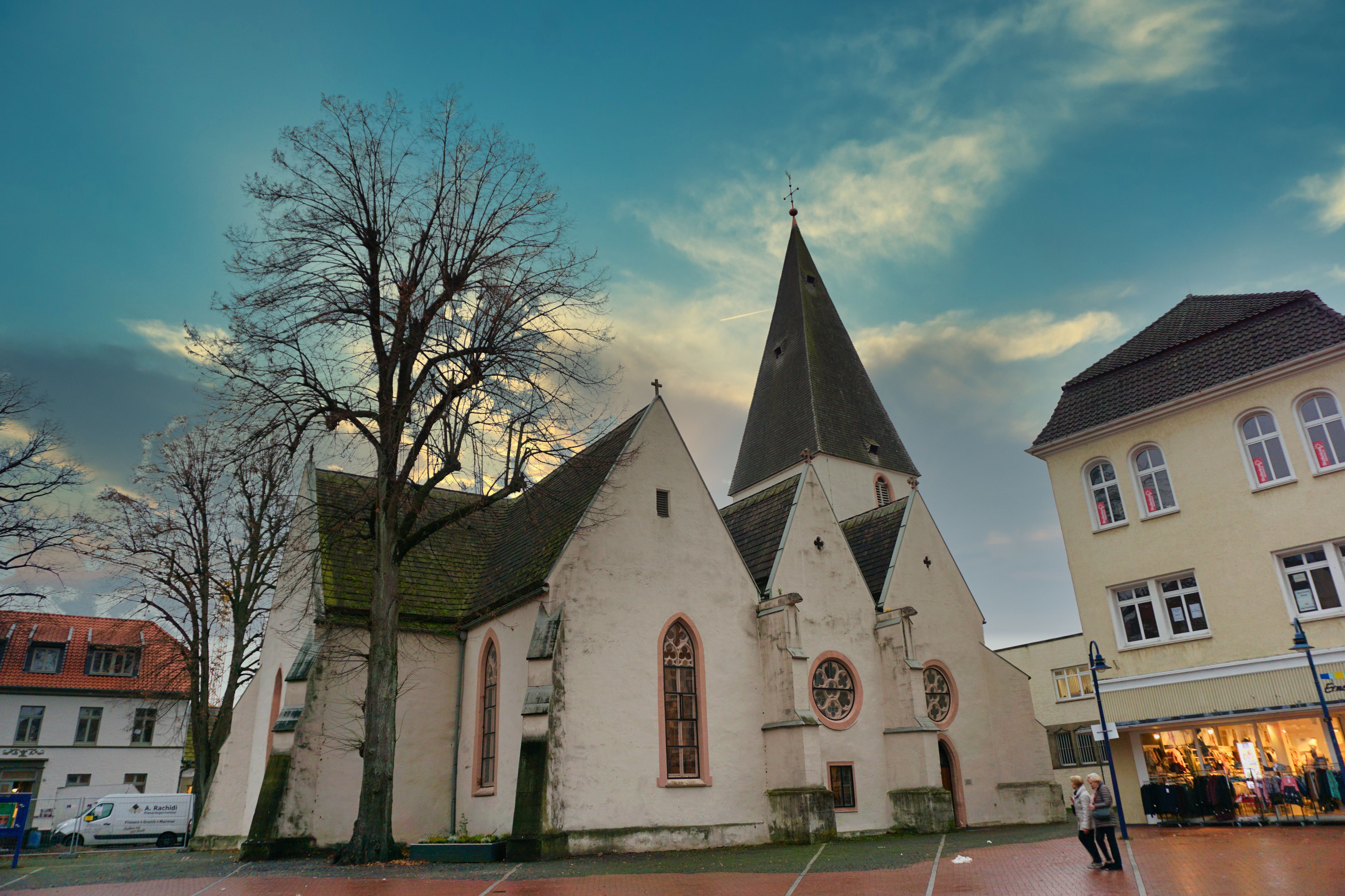 Marktkirche, Lage.

