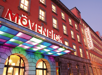 Das Mövenpick Hotel Berlin befindet sich in den historischen Siemenshöfen mit modernen Design.