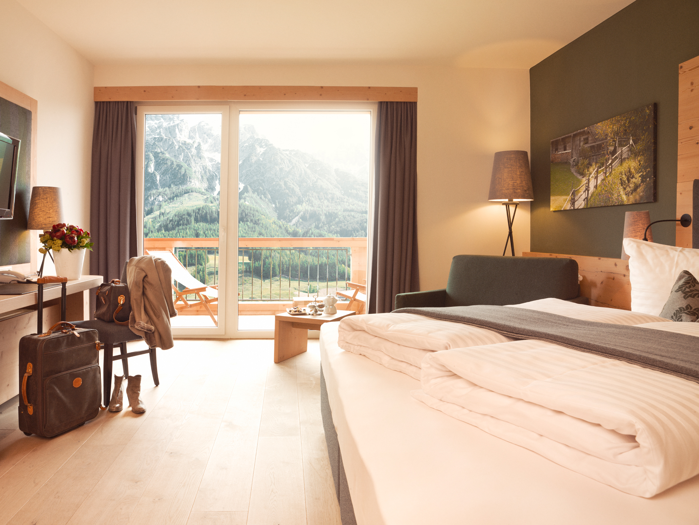 Natursuite Lebensquell Bergblick im Hotel Forsthofgut.
