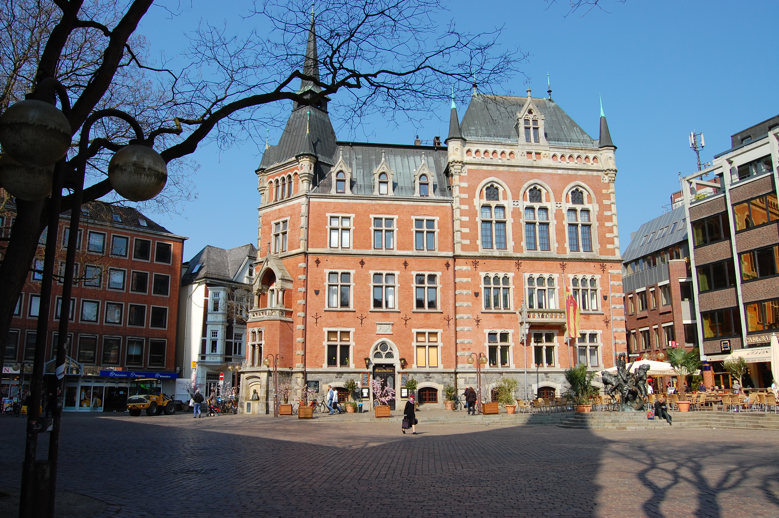 Das Alte Rathaus von Oldenburg aus dem Jahre 1888.
