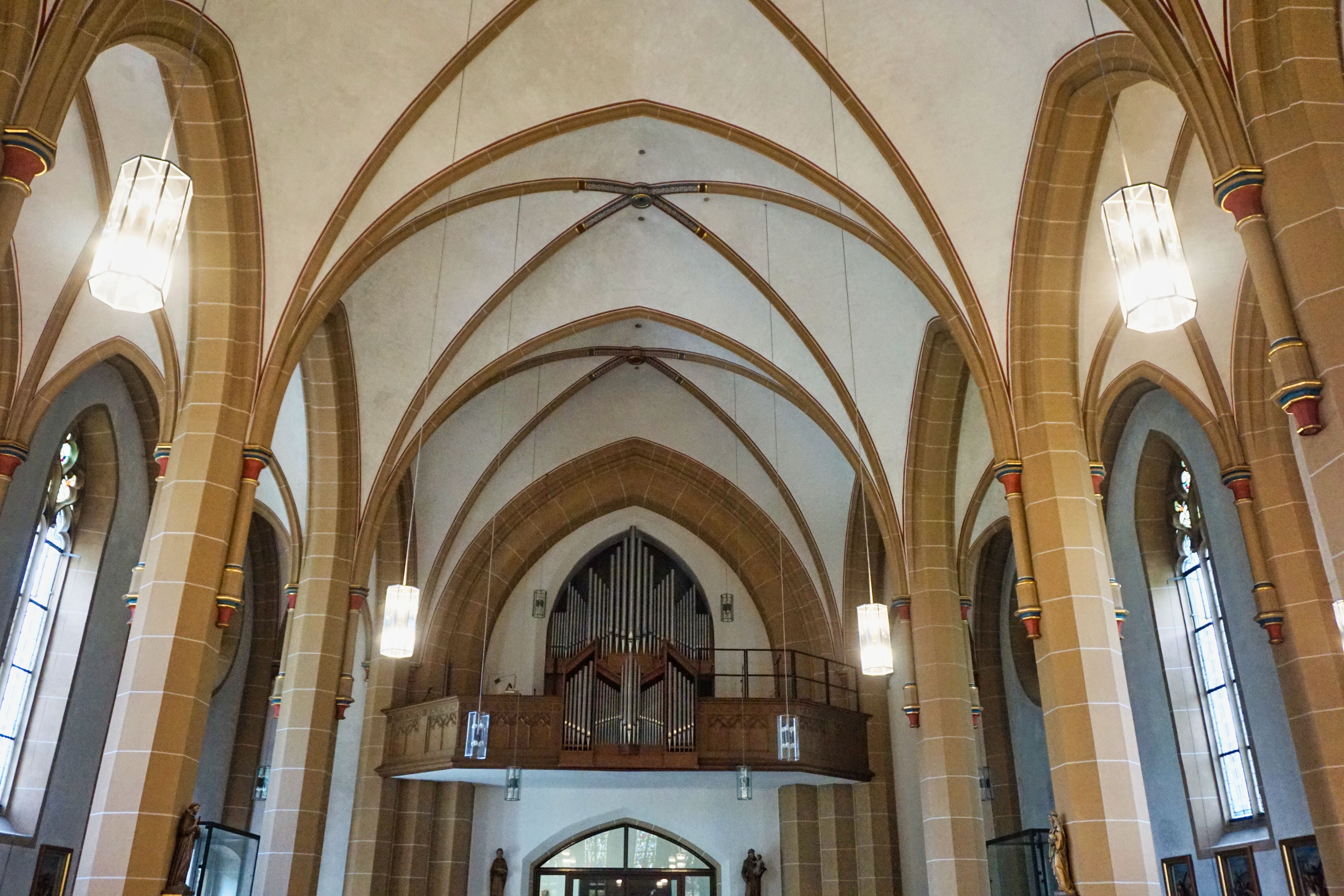 Orgel der Kirche Altenbeken.
