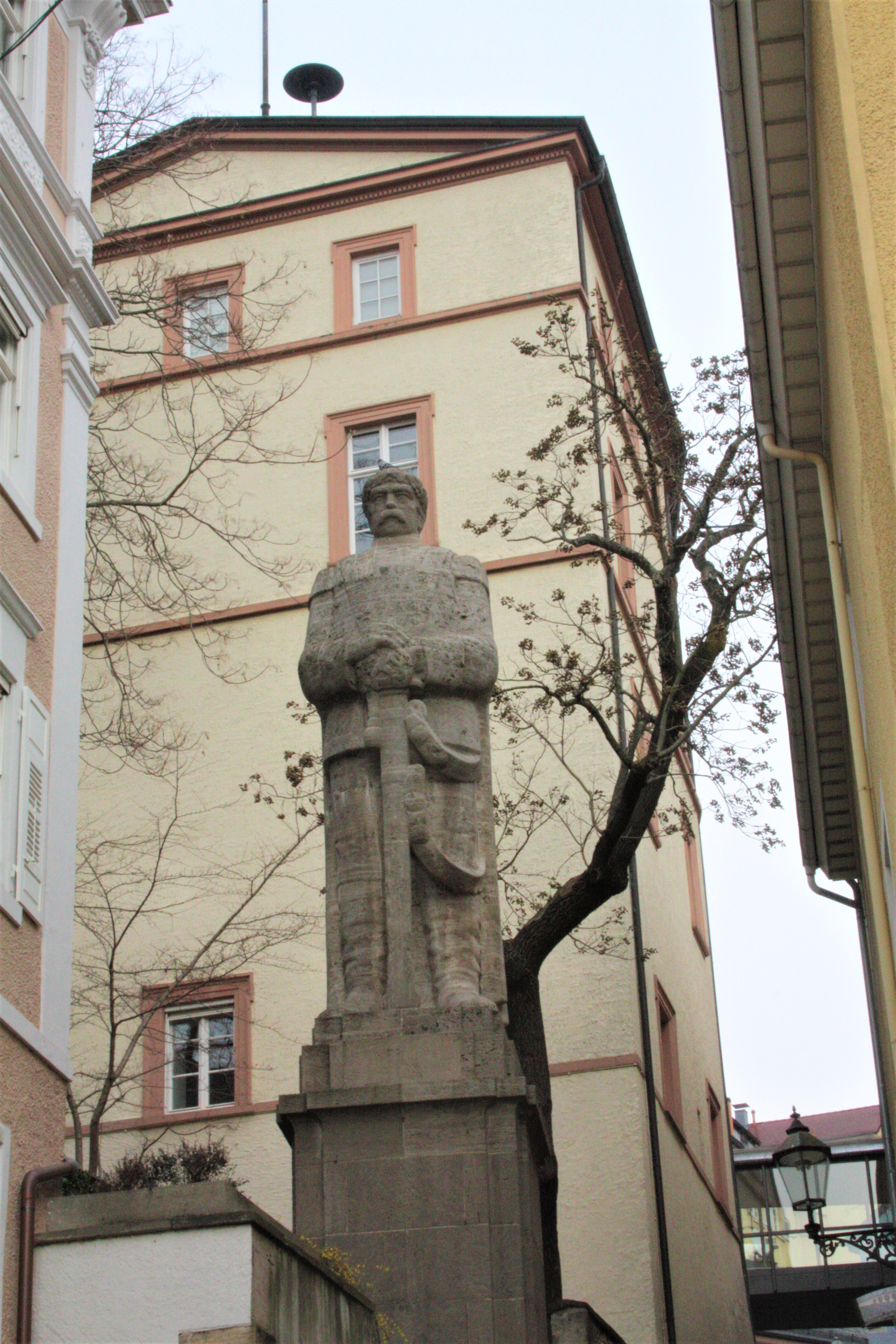 Otto von Bismarck Statue, Baden-Baden.
