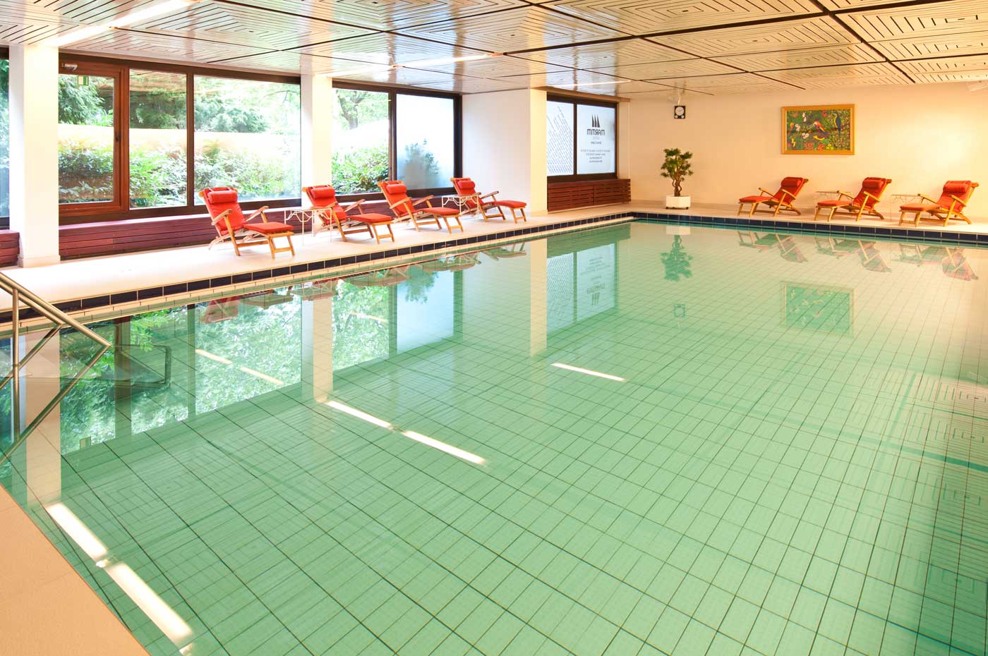 Pool vom Maritim Hotel, Gelsenkirchen.
