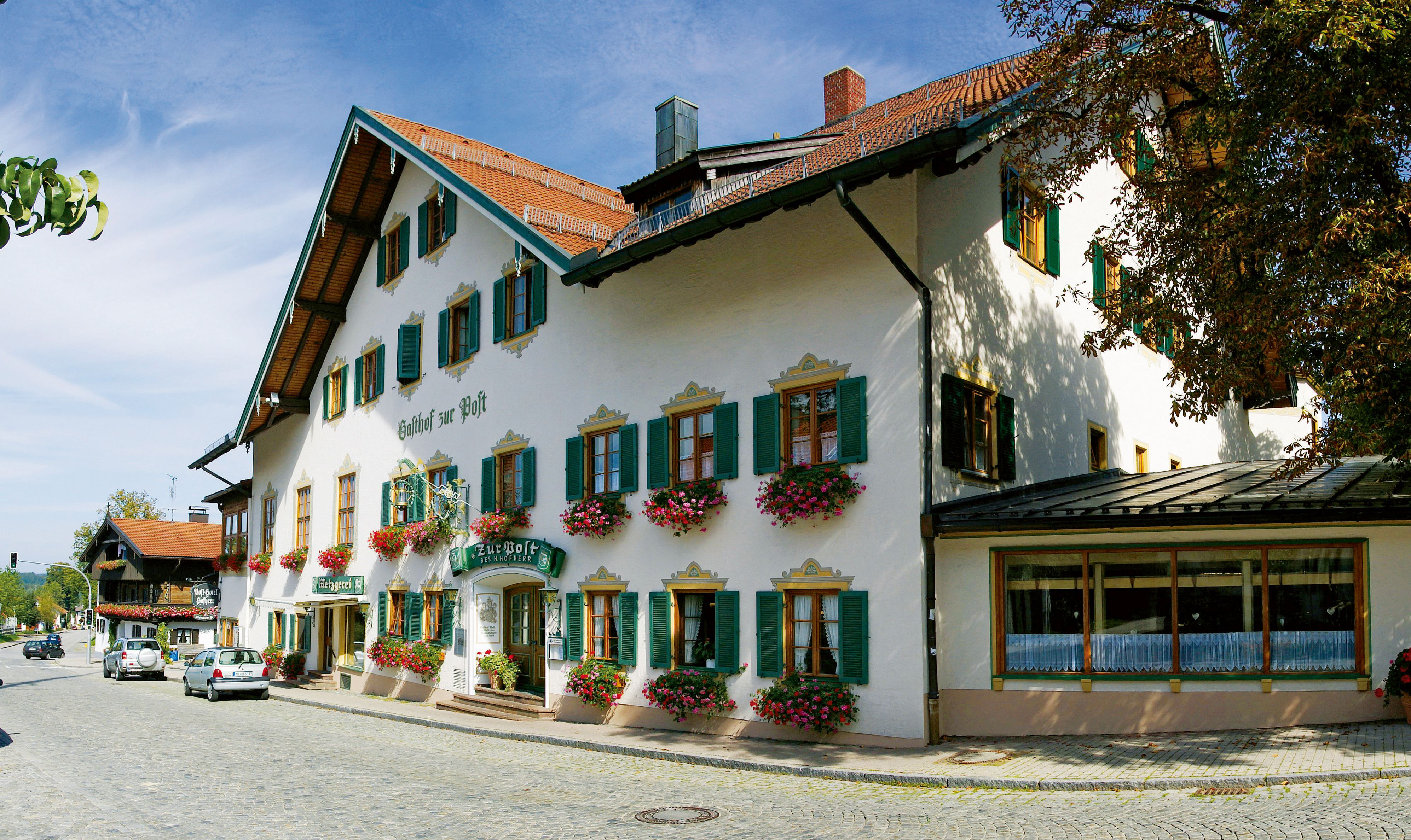 Posthotel Hofherr, Königsdorf.
