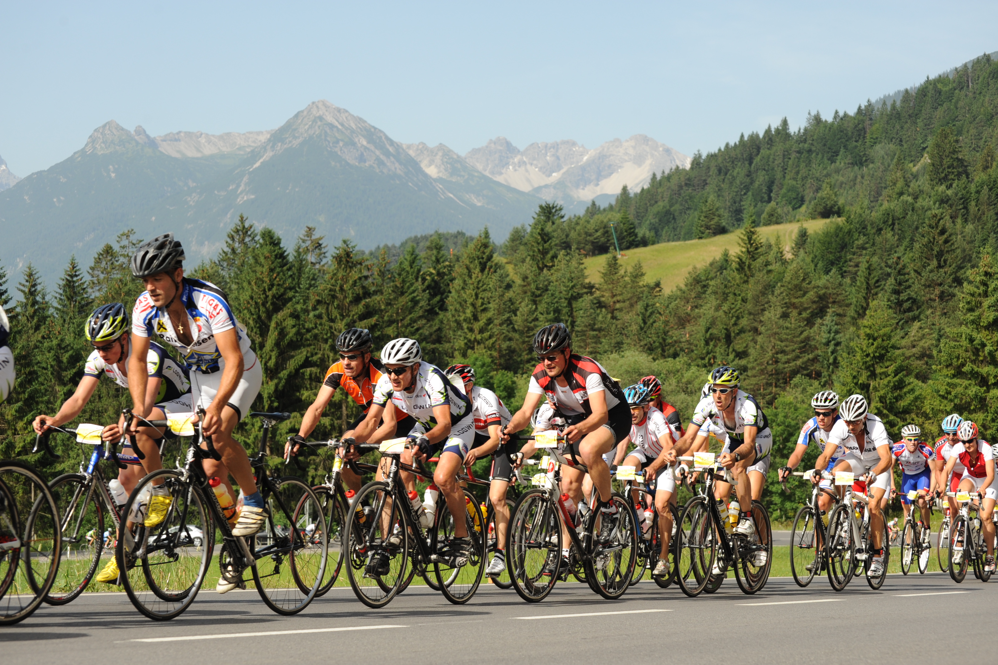 Rad-Marathon im Tannheimer Tal.
