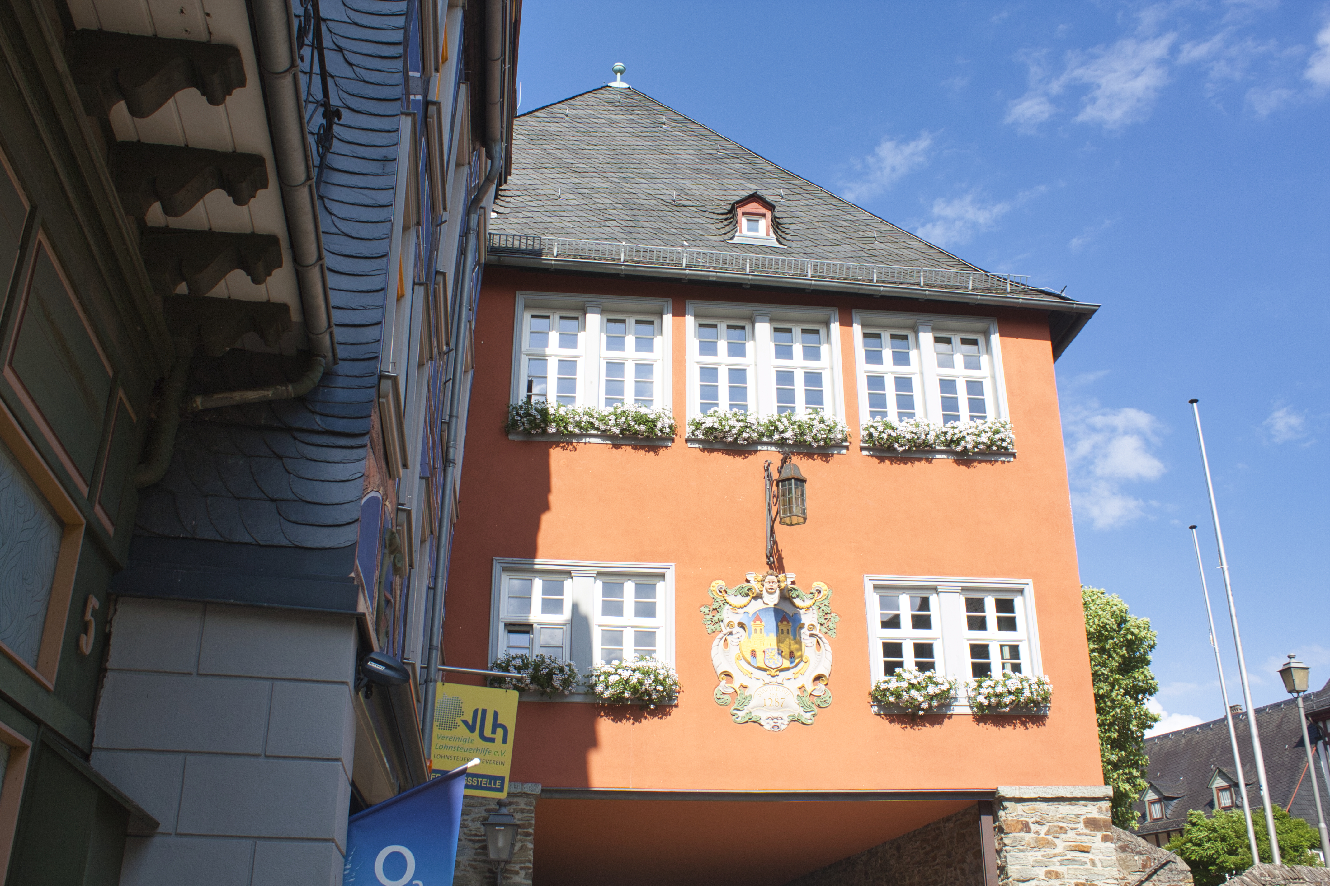 Das Rathaus in Idstein.