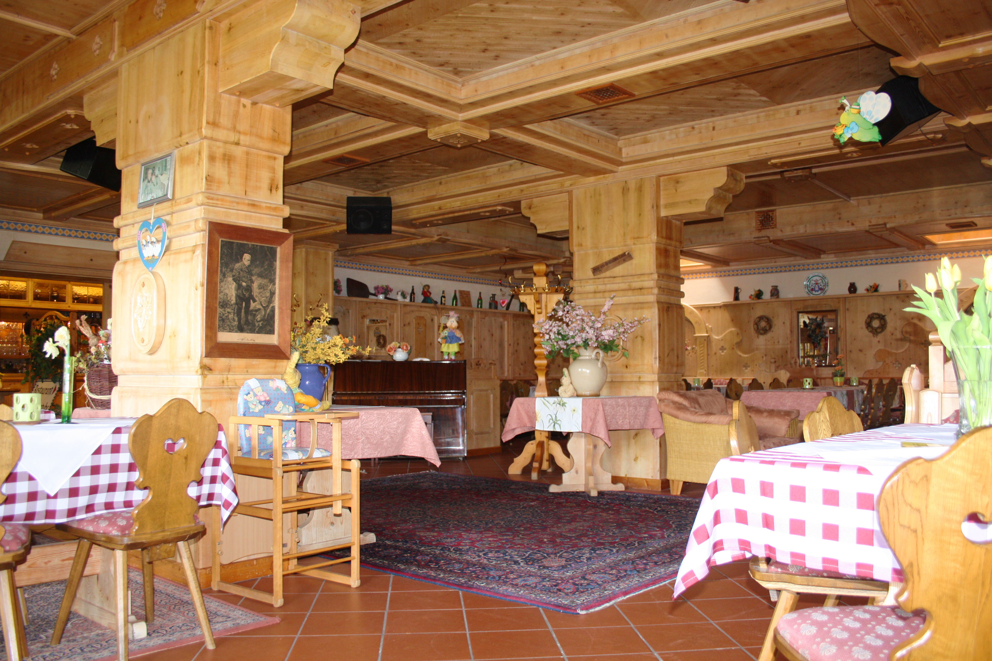 Restaurant im Landgasthof Rotlipp, Ortenberg.
