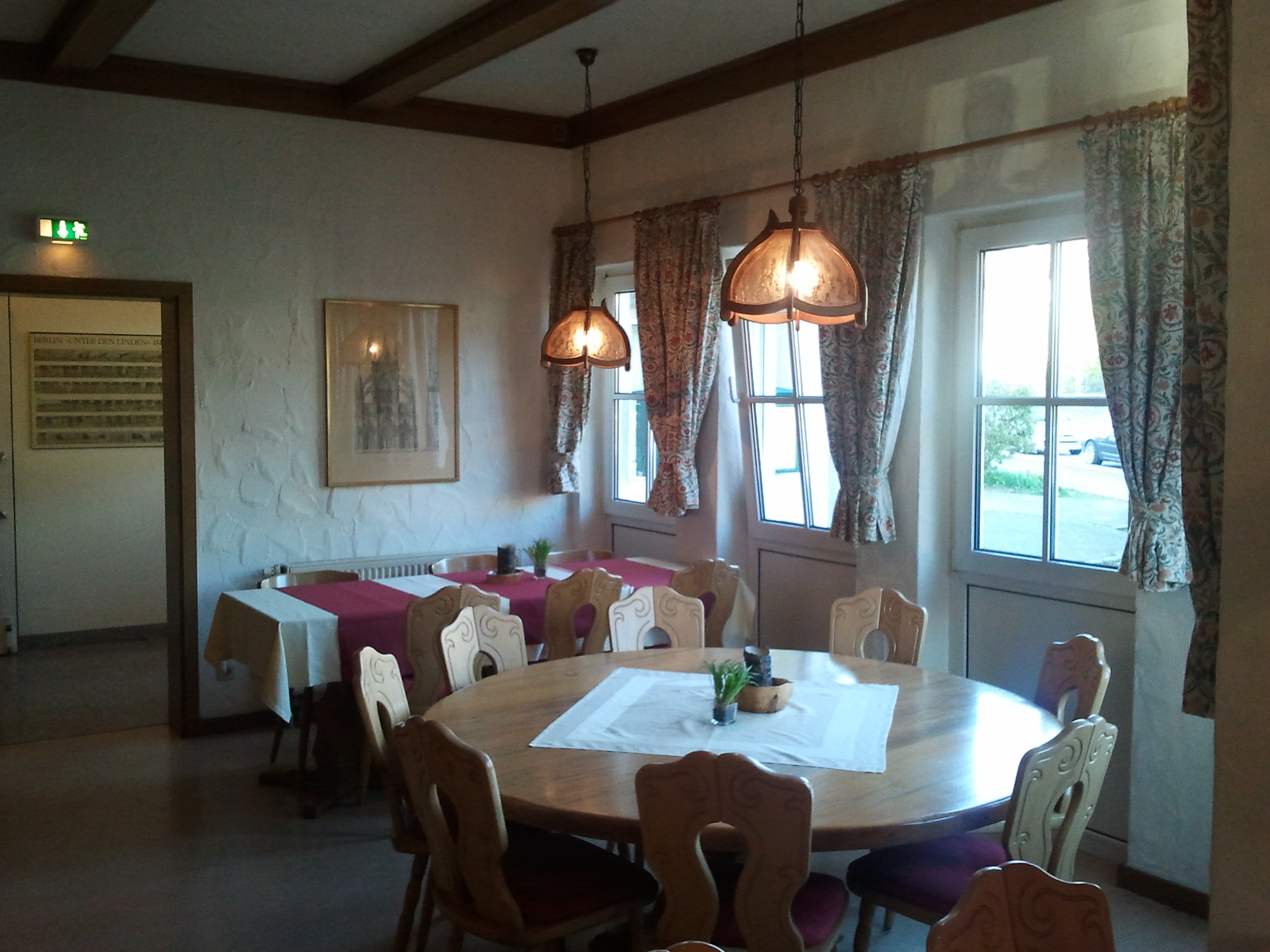 Restaurant im Ortenberger Hof. Fotoaufnahme: 2015