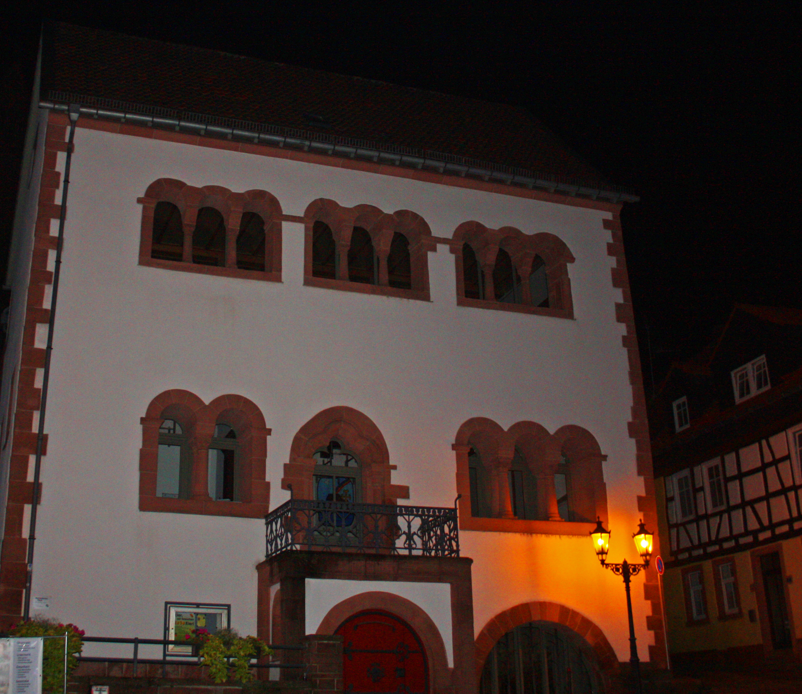 Das Romanische Haus in Gelnhausen.