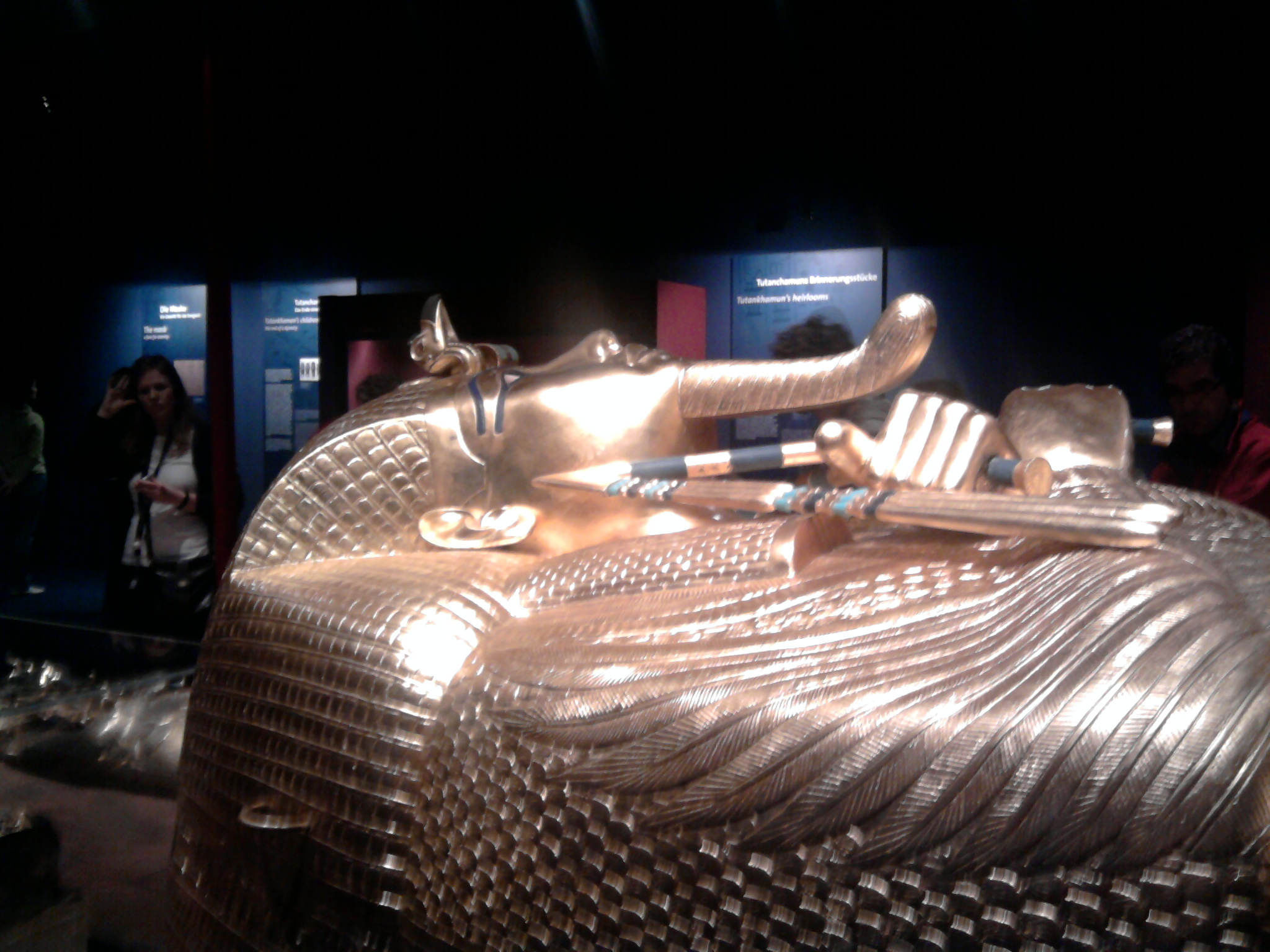 Sarkophag Tutanchamun.

