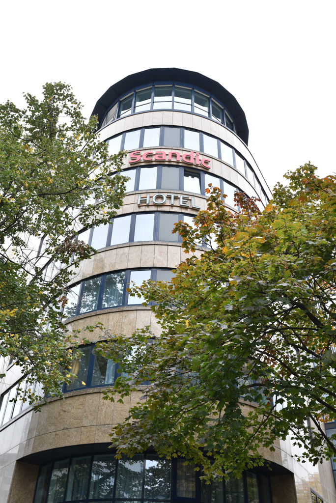 Außenansicht vom Scandic Berlin Kurfürstendamm.