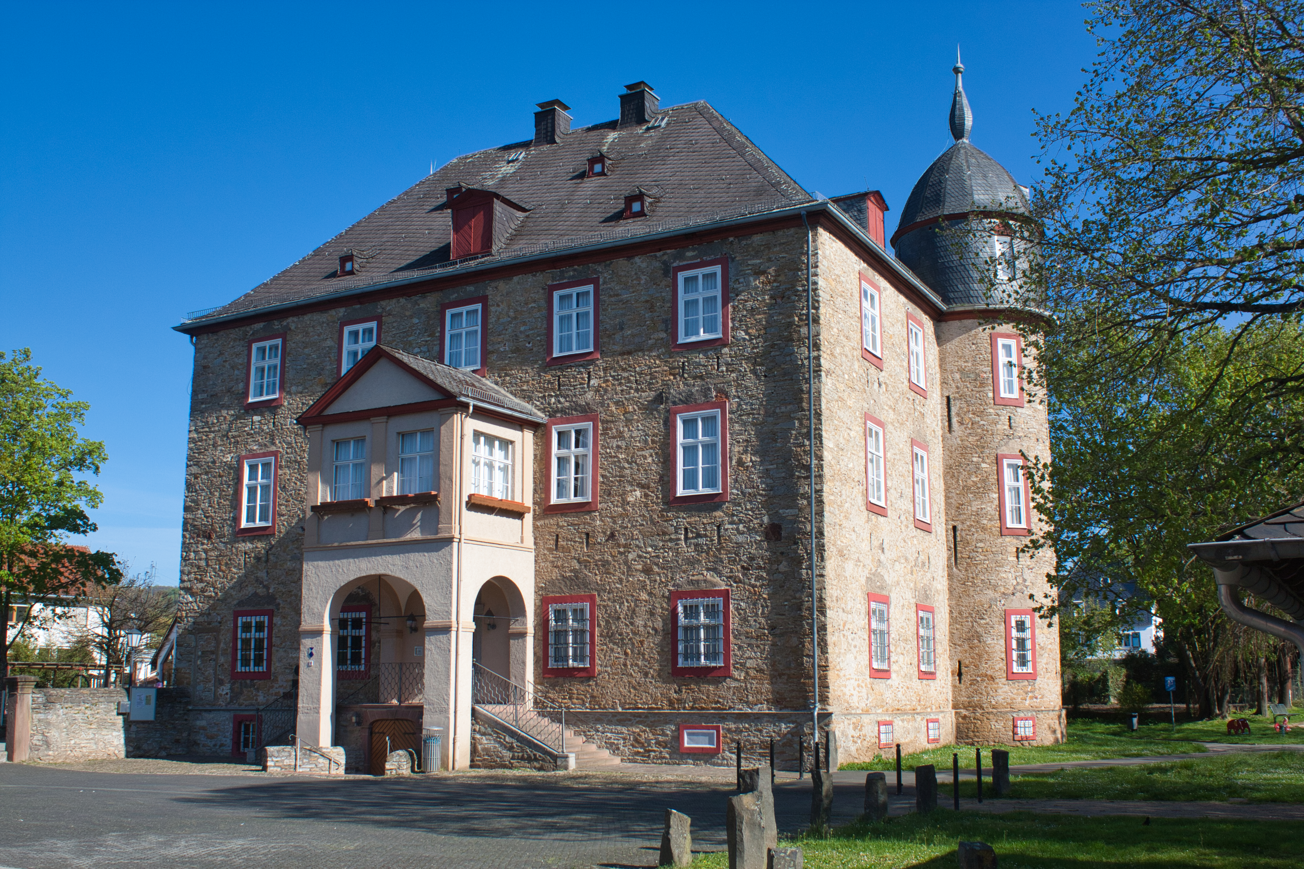 Schloss Werdorf in Aßlar Werdorf.
