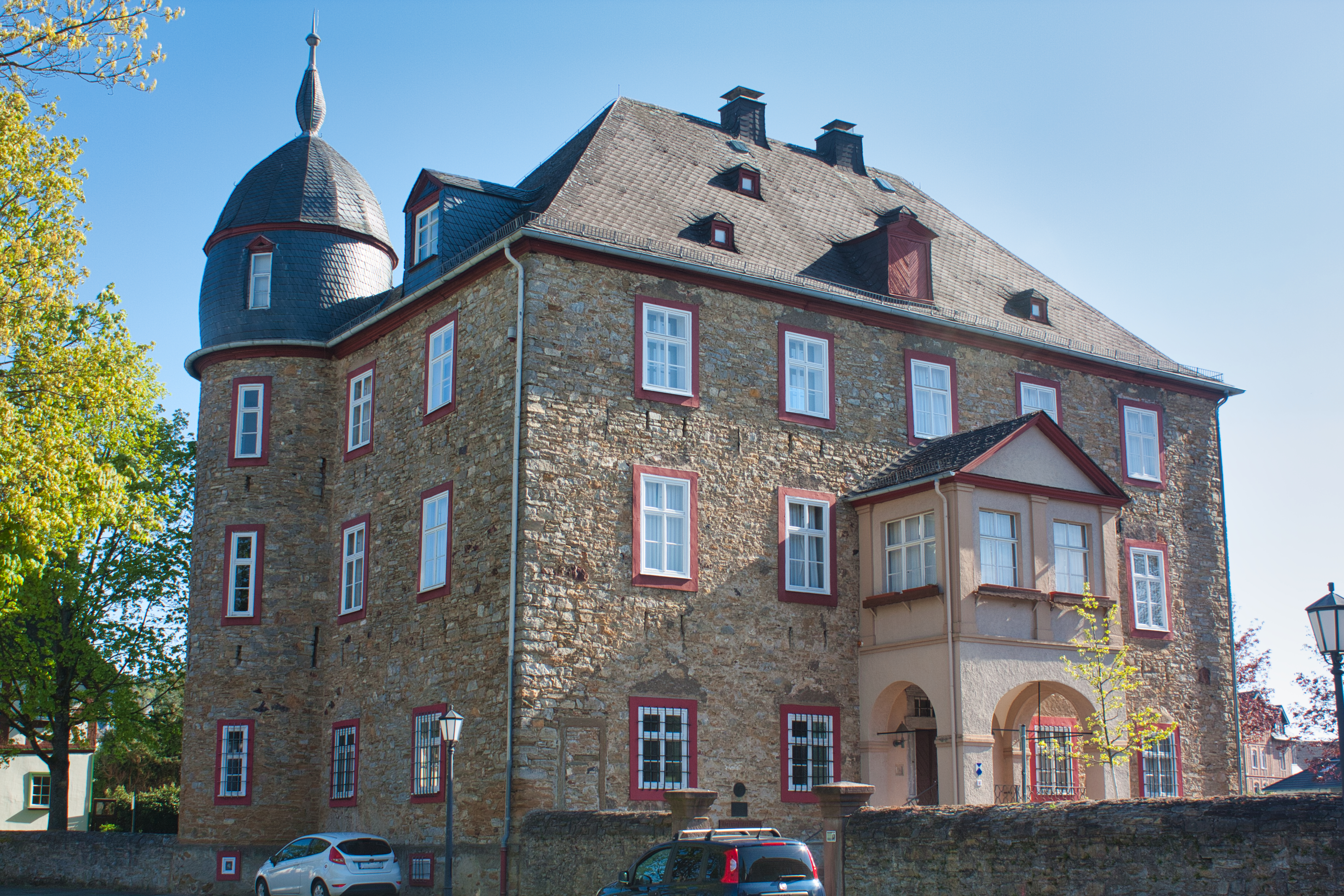 Schloss Werdorf in Aßlar Werdorf.
