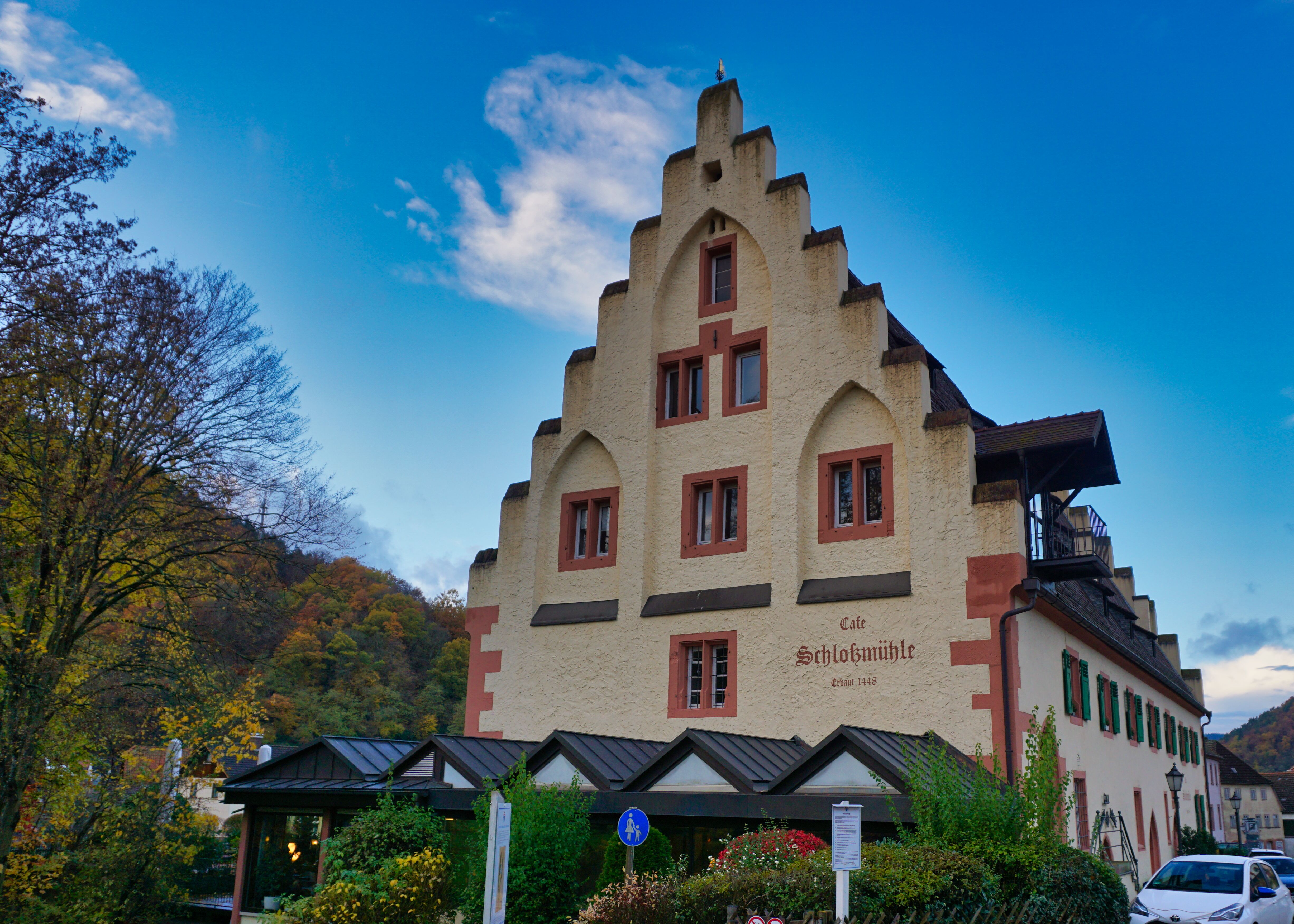 Schlossmühle am Kloster Amorbach.