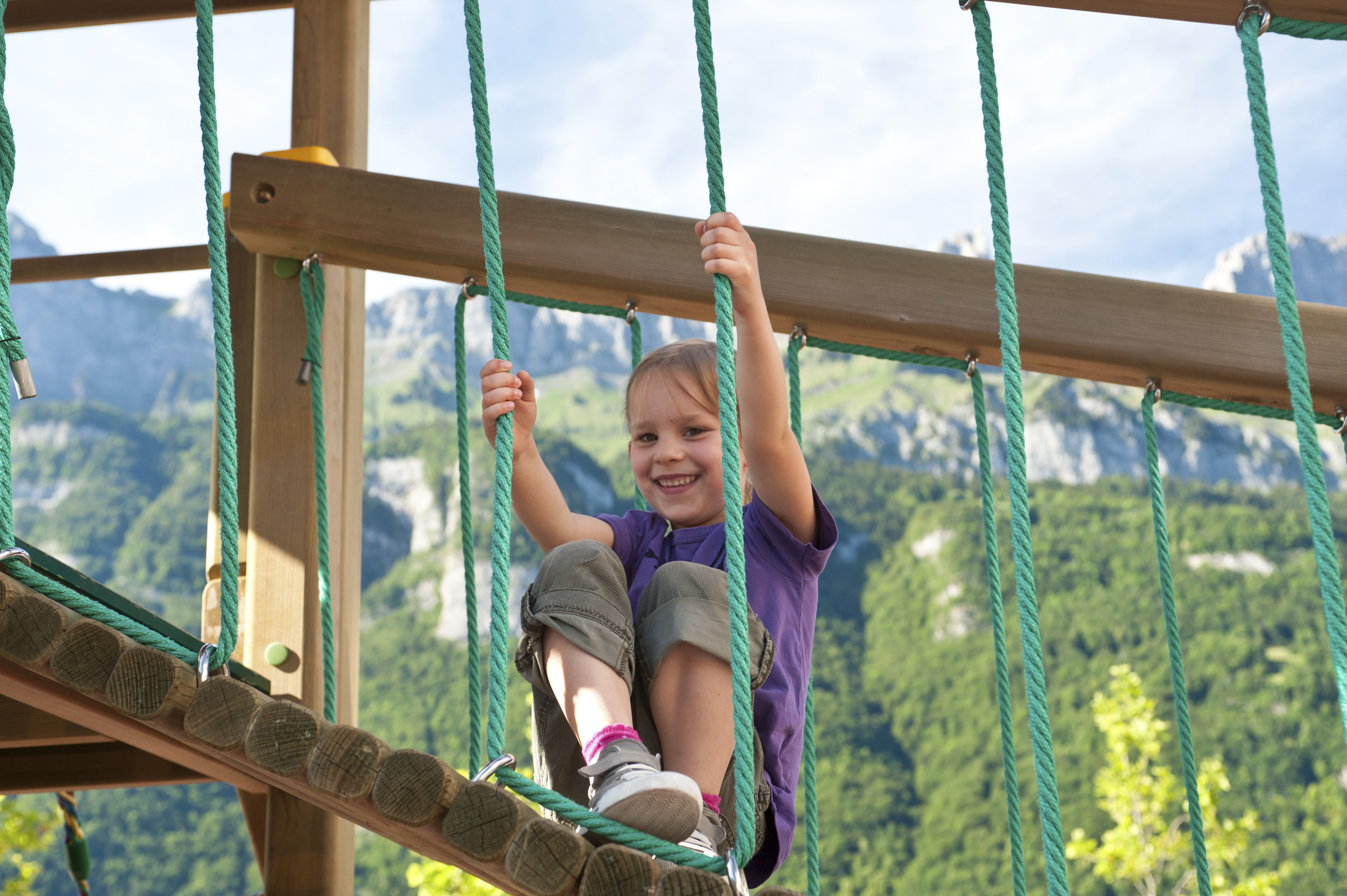 Spielplatz des Landal Resort Walensee.