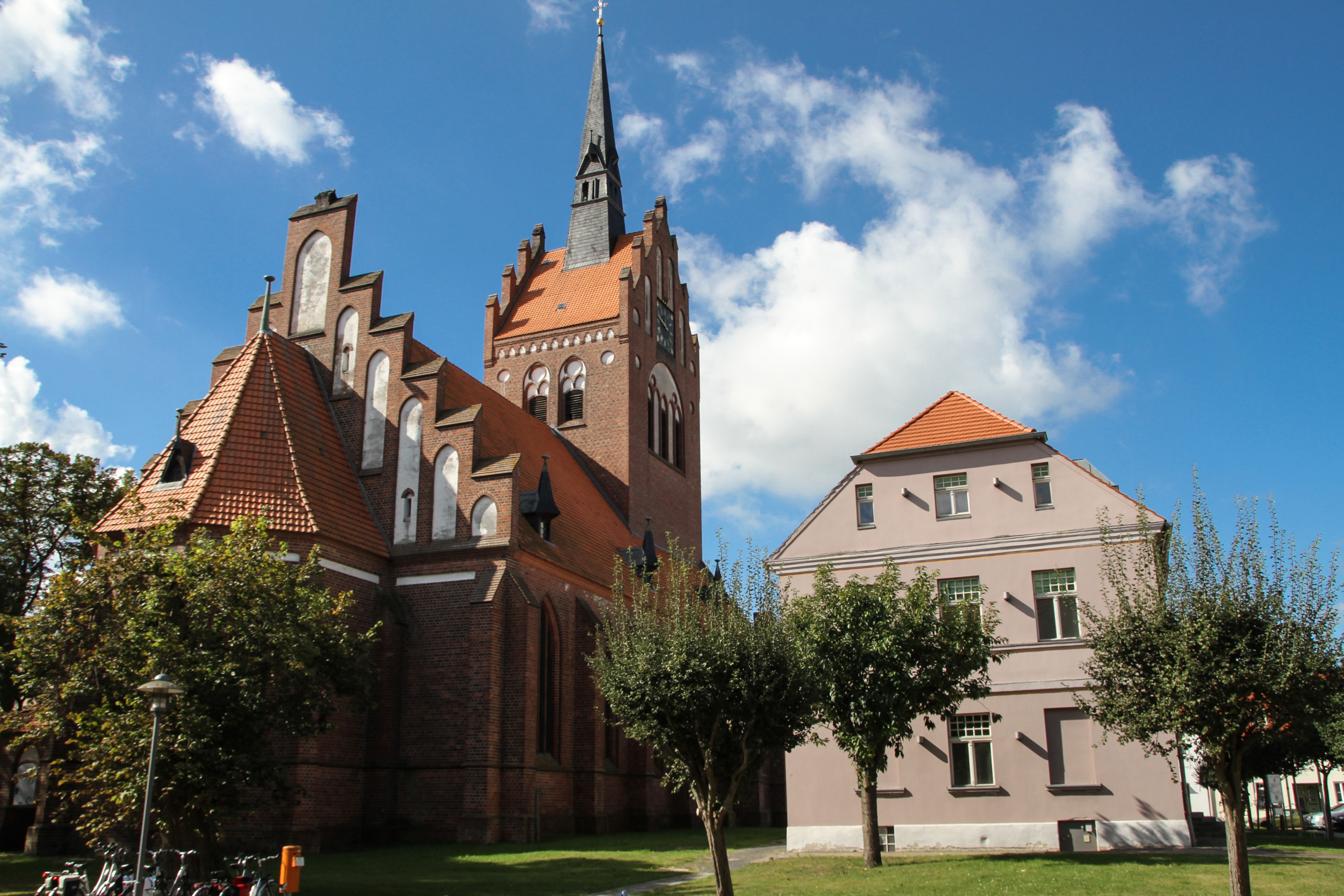 Stadtkirche Usedom.
