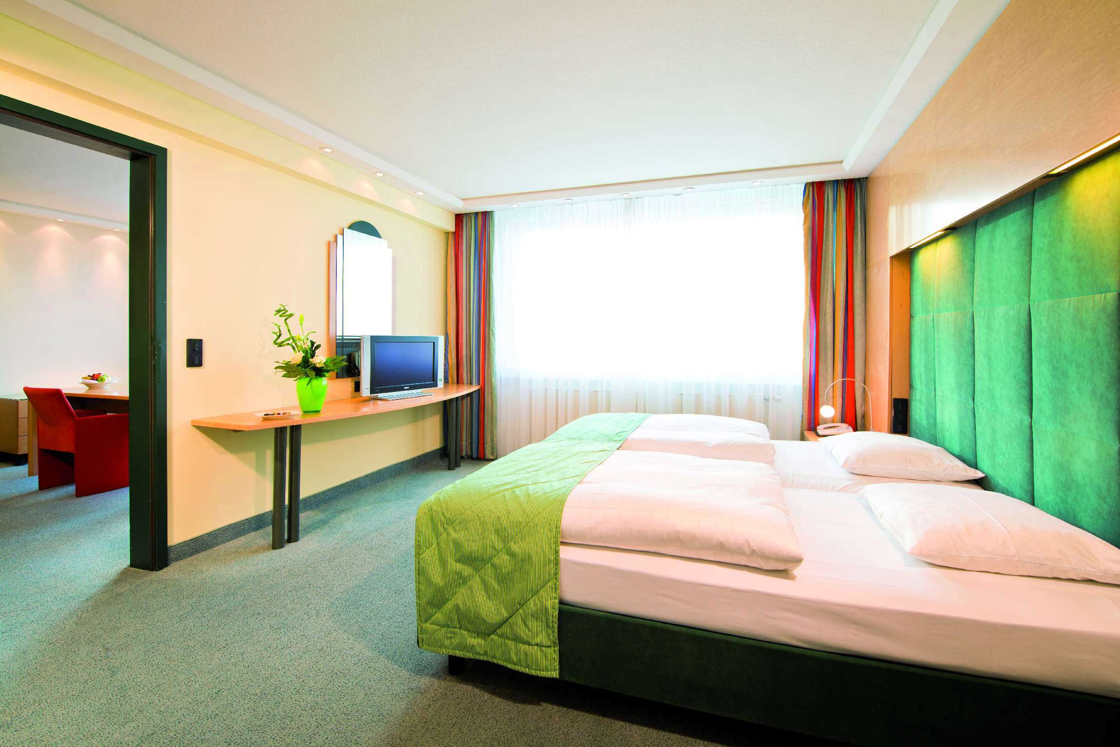 Suite im Maritim proArte Hotel, Berlin.
