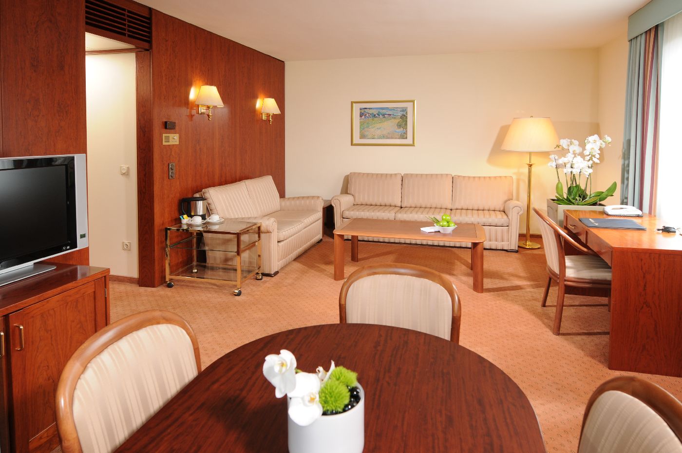 Superior-Zimmer im Maritim Hotel & Congress Centrum Bremen.
