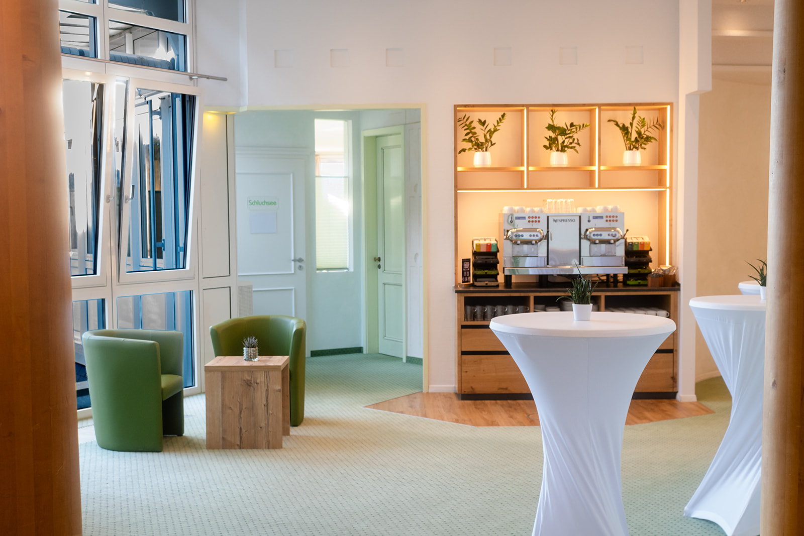 Tagungsfoyer im Hotel Vier Jahreszeiten am Schluchsee.