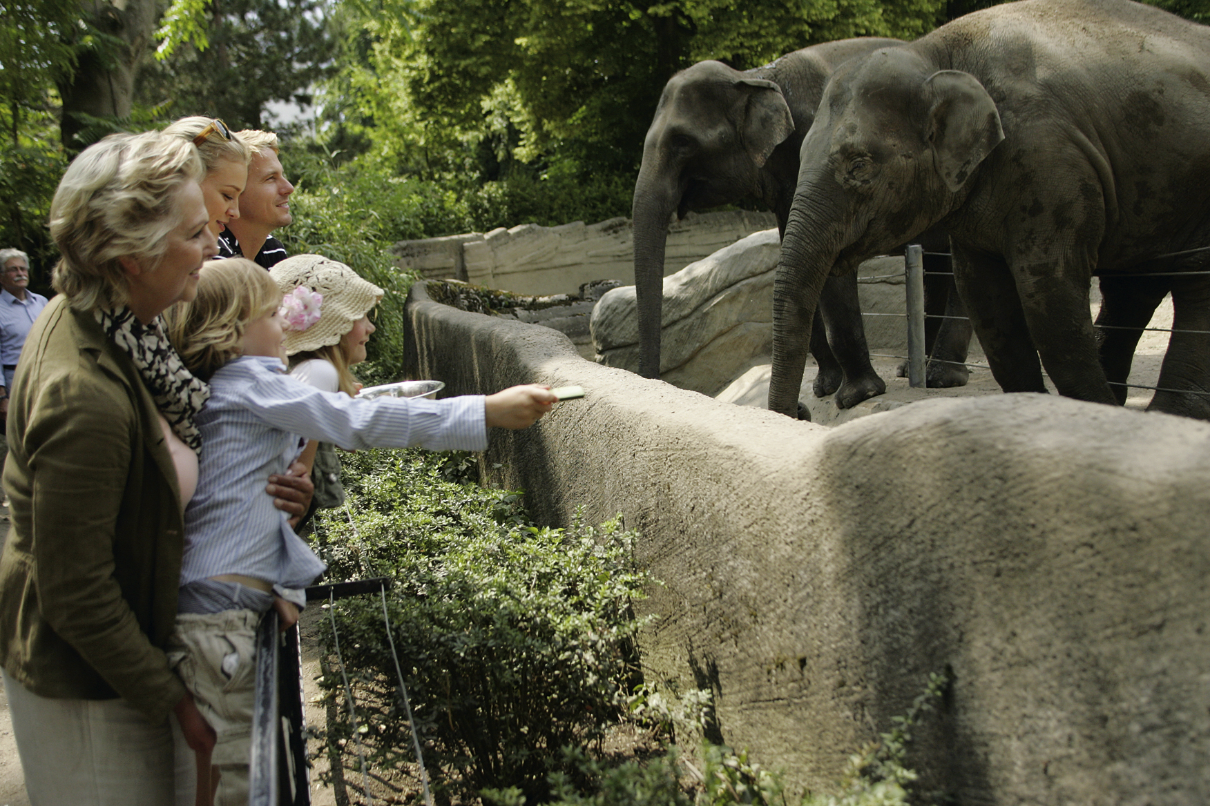 Familienspaß im Tierpark Hagenbeck.
