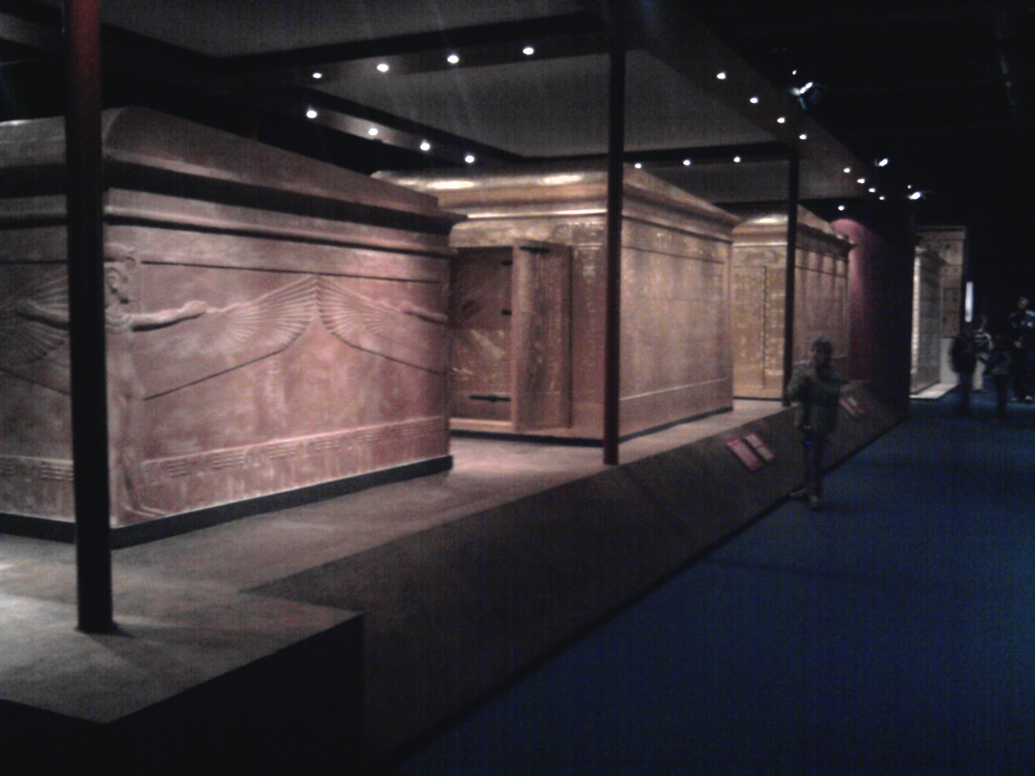 Ausstellung Tutanchamun.
